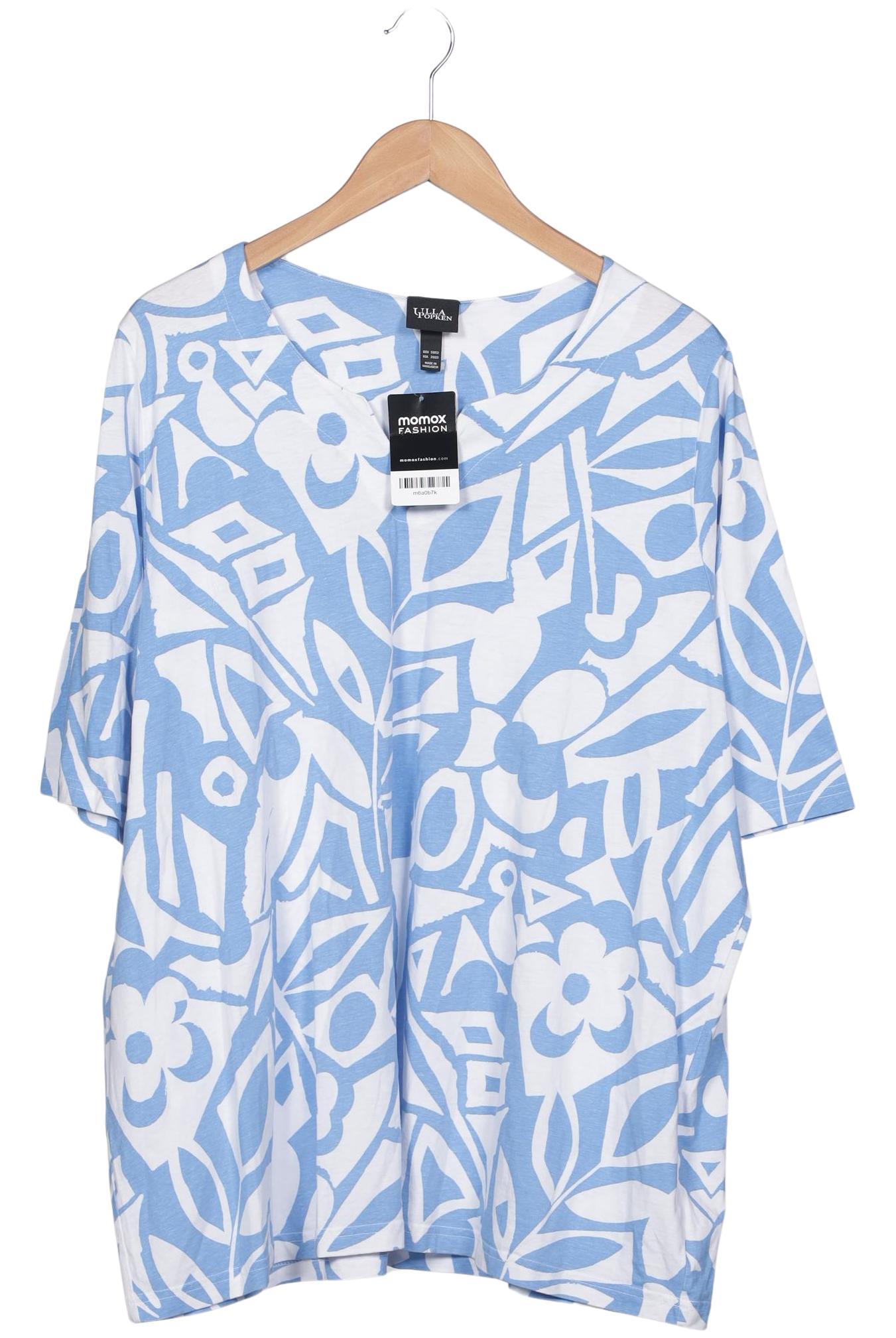 

Ulla Popken Damen T-Shirt, blau, Gr. 50