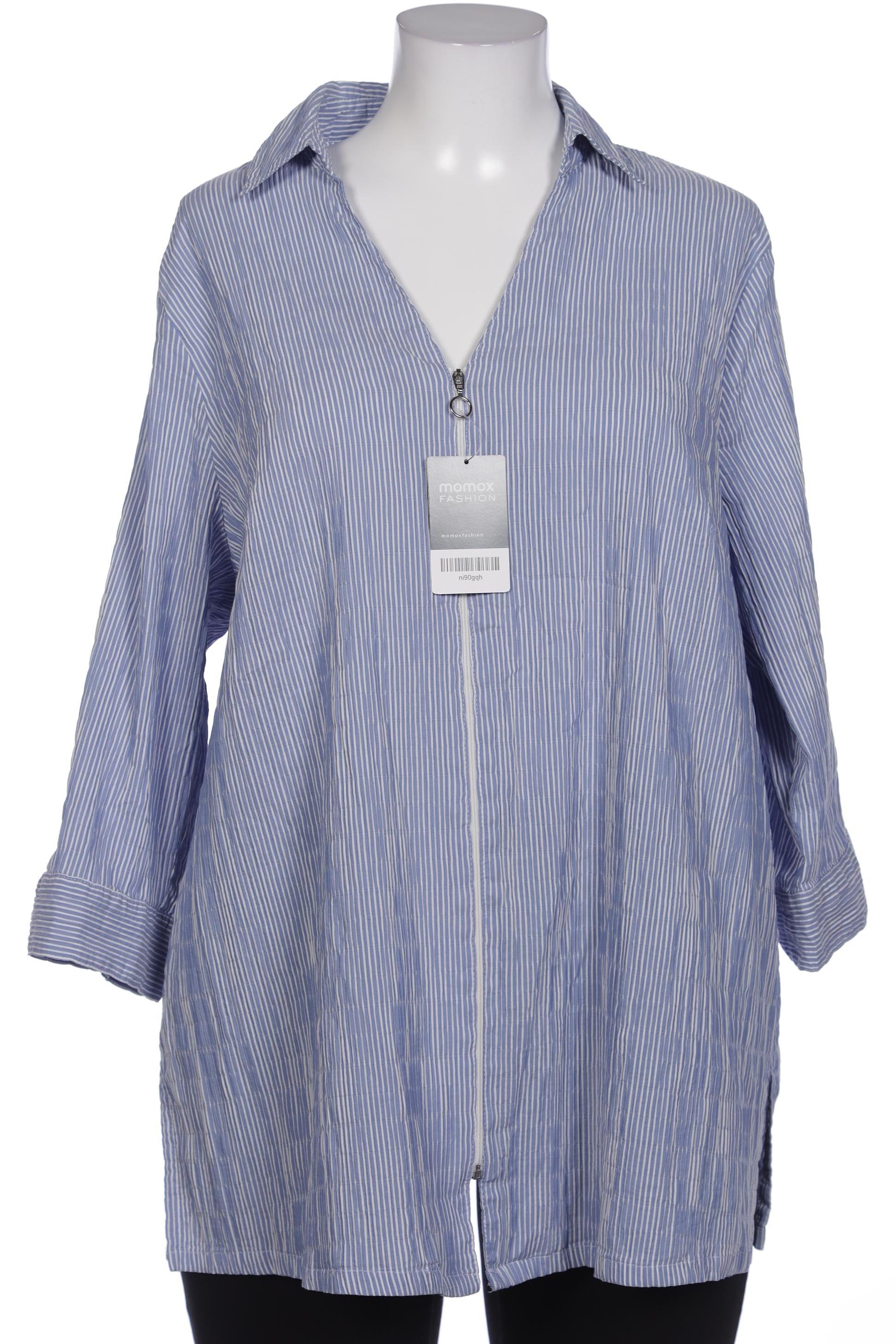 

Ulla Popken Damen Bluse, blau, Gr. 50