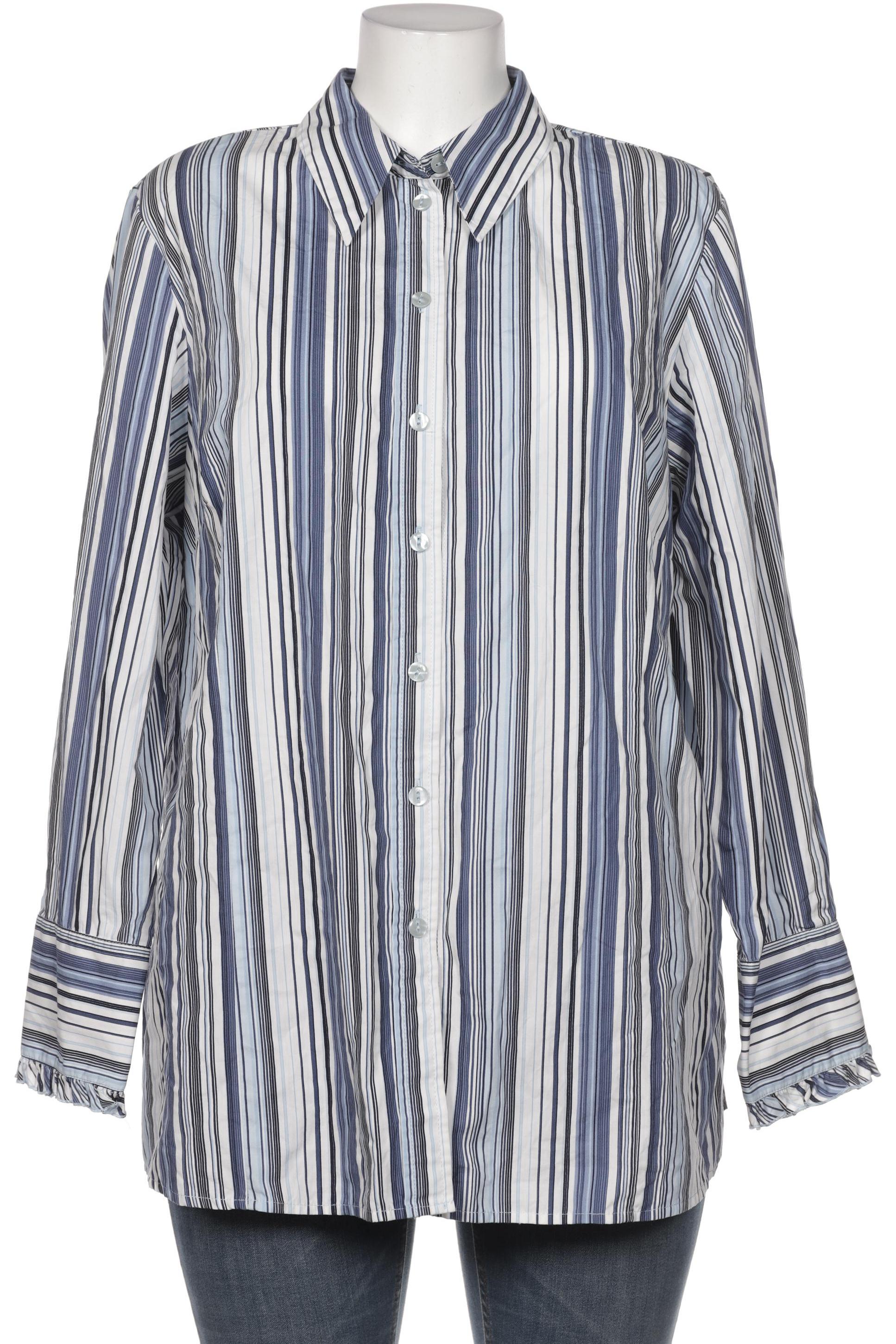 

Ulla Popken Damen Bluse, blau, Gr. 46