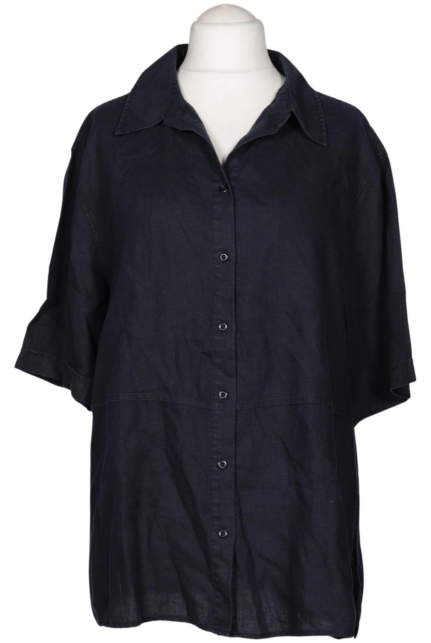 

Ulla Popken Damen Bluse, marineblau, Gr. 46