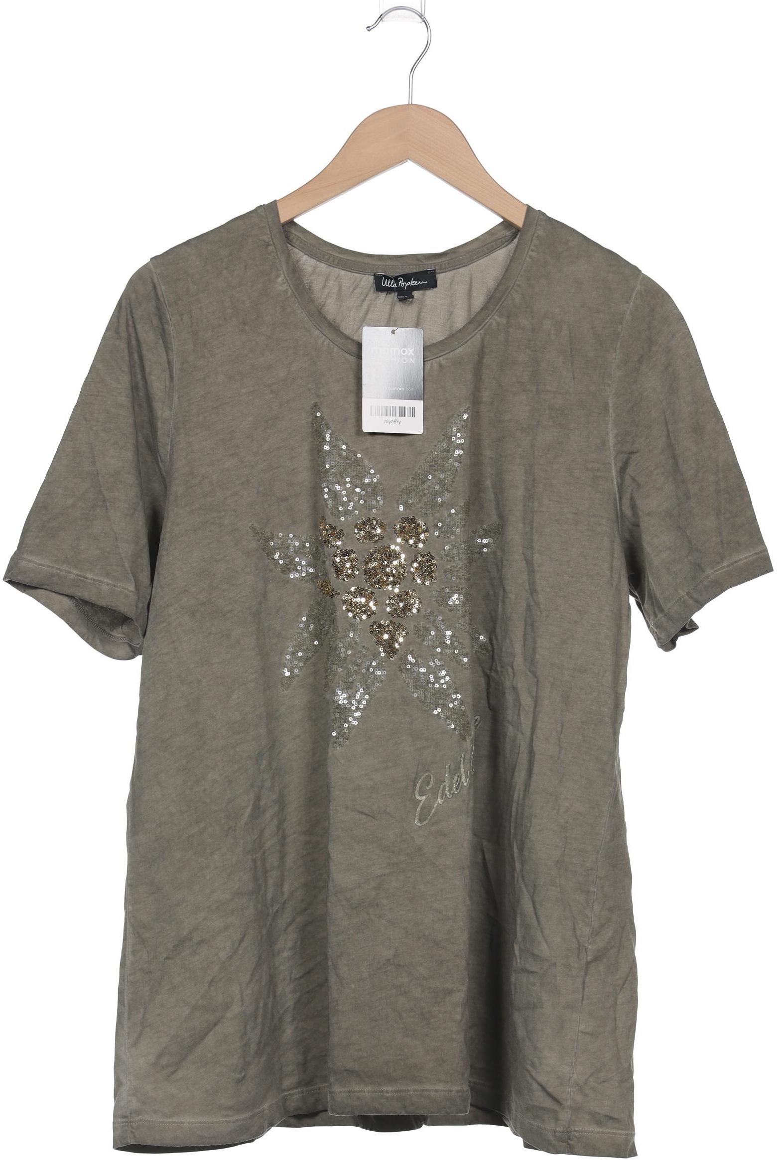 

Ulla Popken Damen T-Shirt, grau, Gr. 46