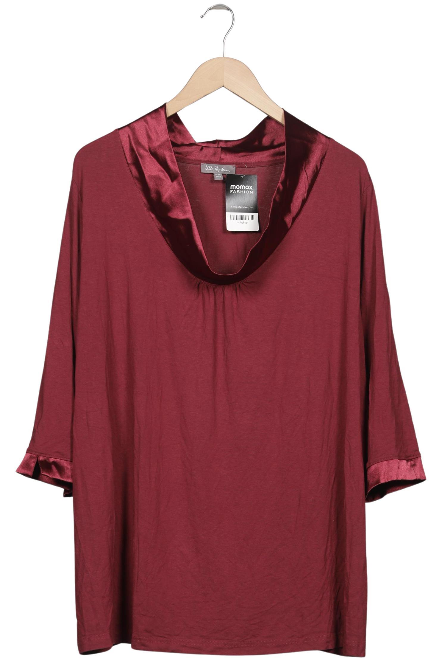 

Ulla Popken Damen T-Shirt, bordeaux, Gr. 50