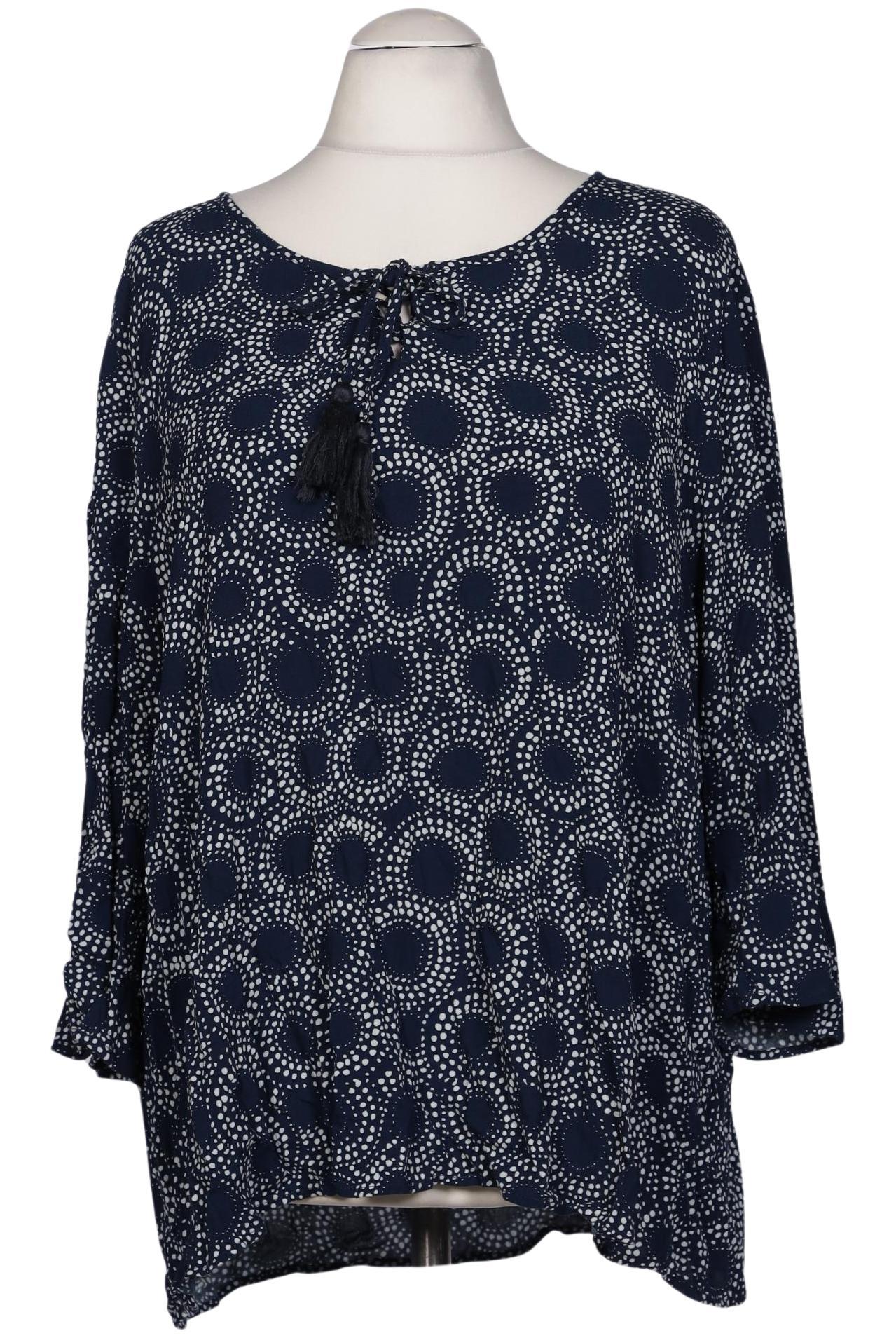 

Ulla Popken Damen Bluse, marineblau, Gr. 46