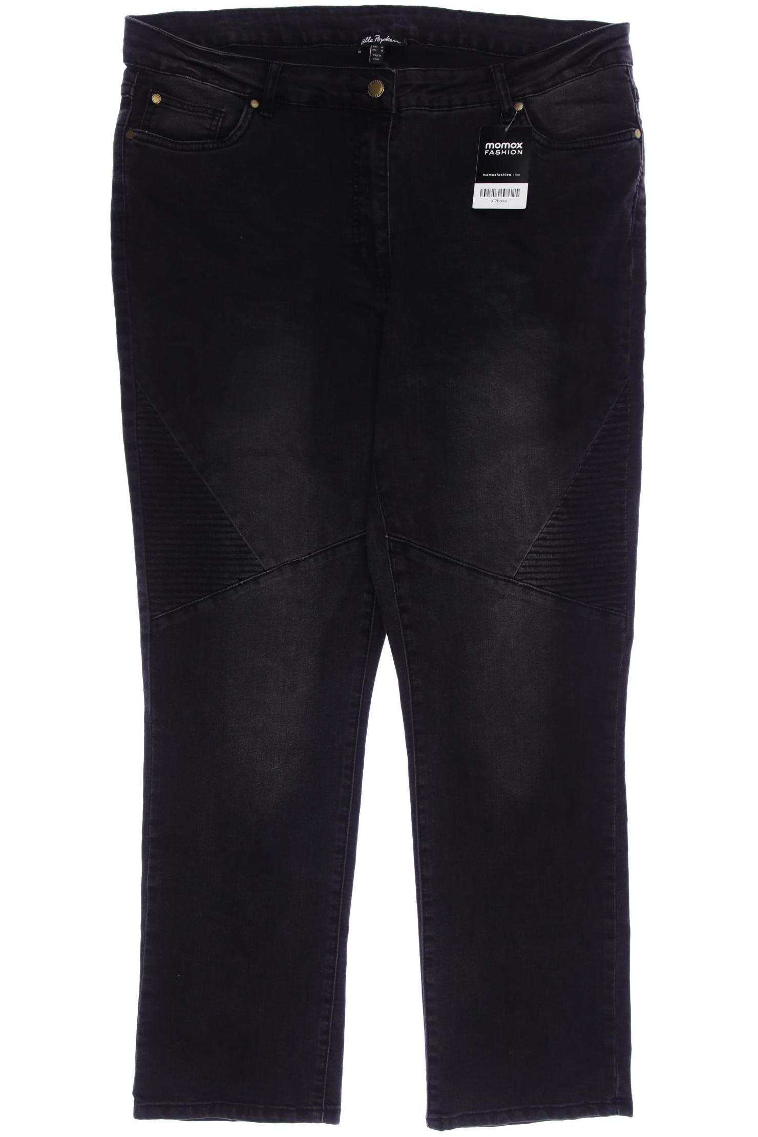 

Ulla Popken Damen Jeans, schwarz, Gr. 48