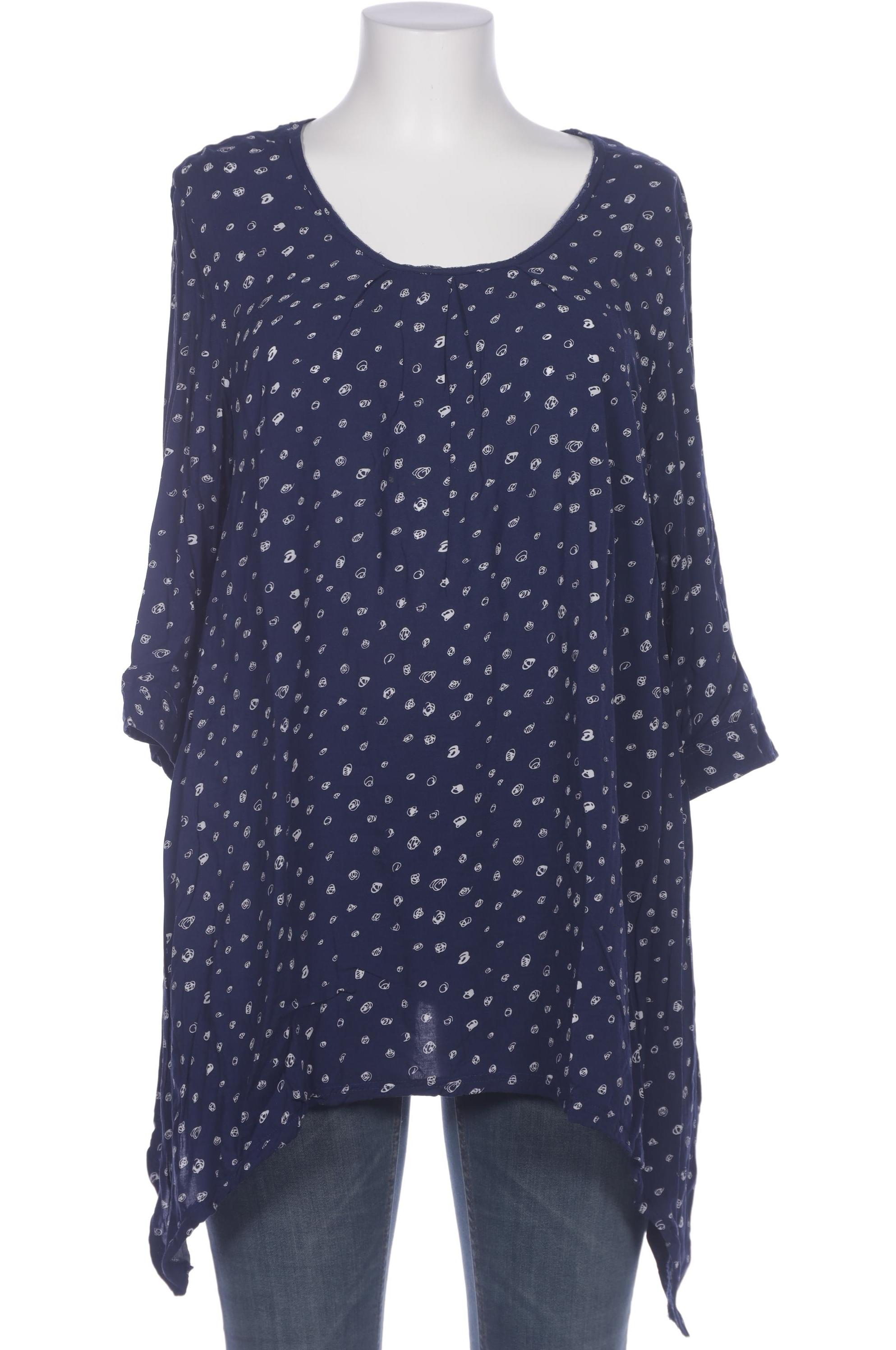 

Ulla Popken Damen Bluse, marineblau, Gr. 46