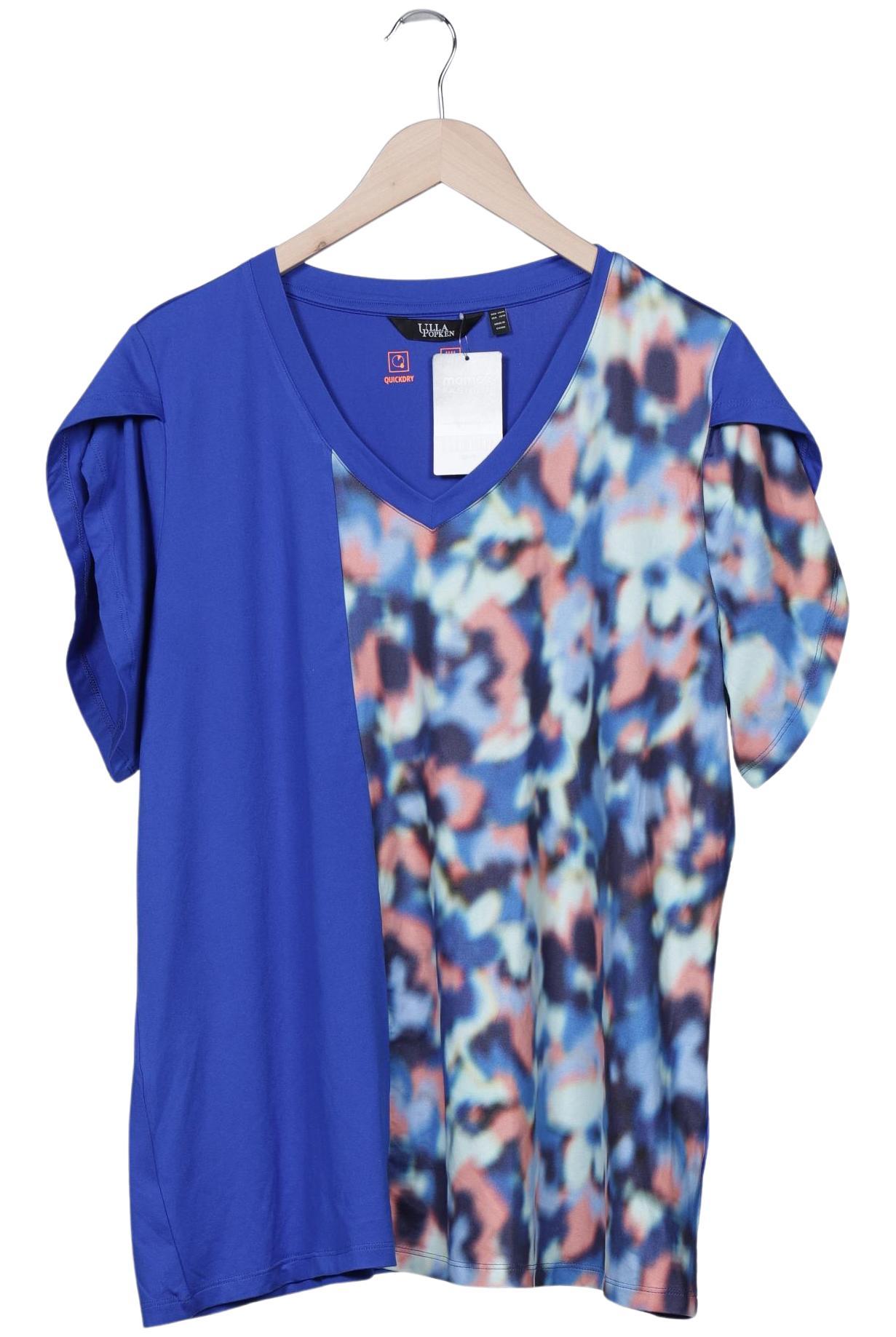 

Ulla Popken Damen T-Shirt, blau, Gr. 46
