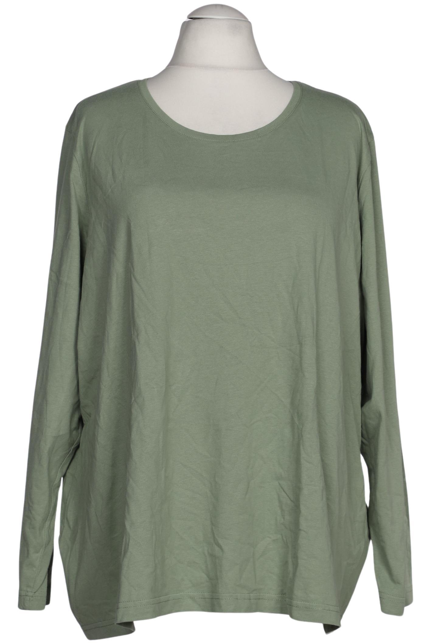 

Ulla Popken Damen Langarmshirt, grün, Gr. 54