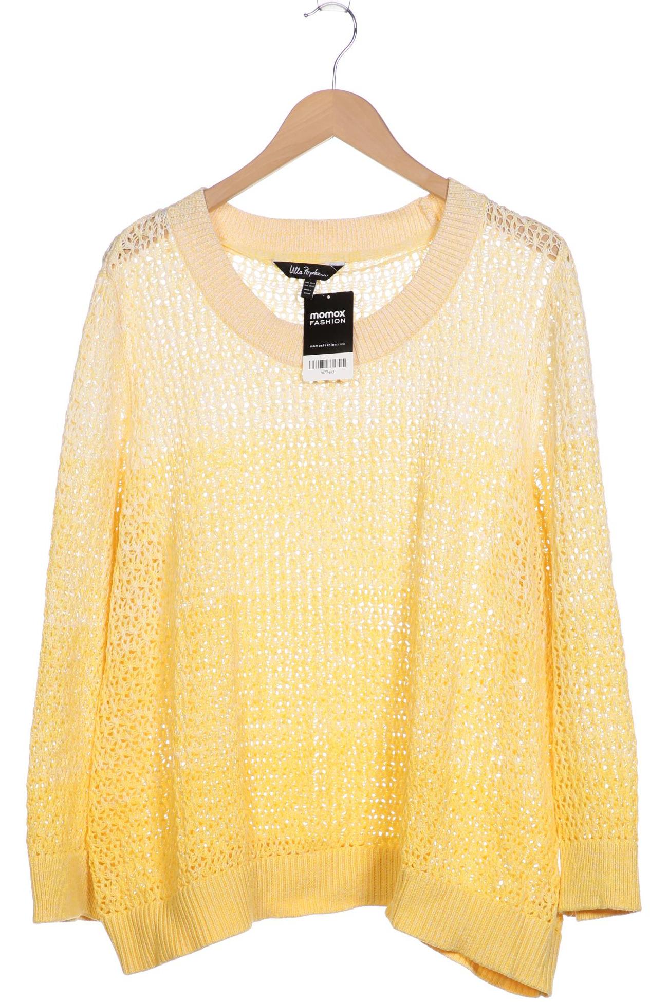 

Ulla Popken Damen Pullover, gelb, Gr. 50