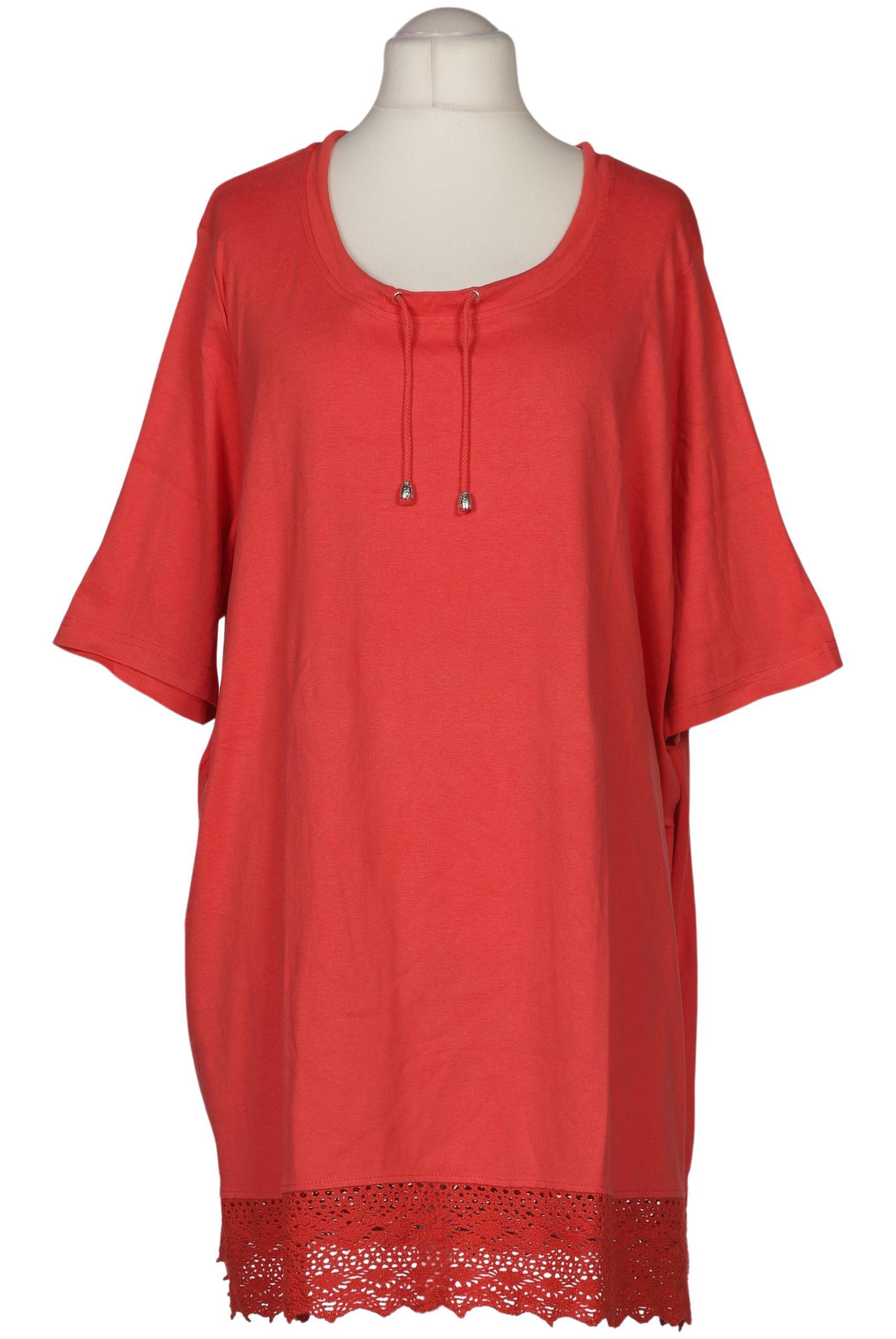 

Ulla Popken Damen T-Shirt, rot, Gr. 60