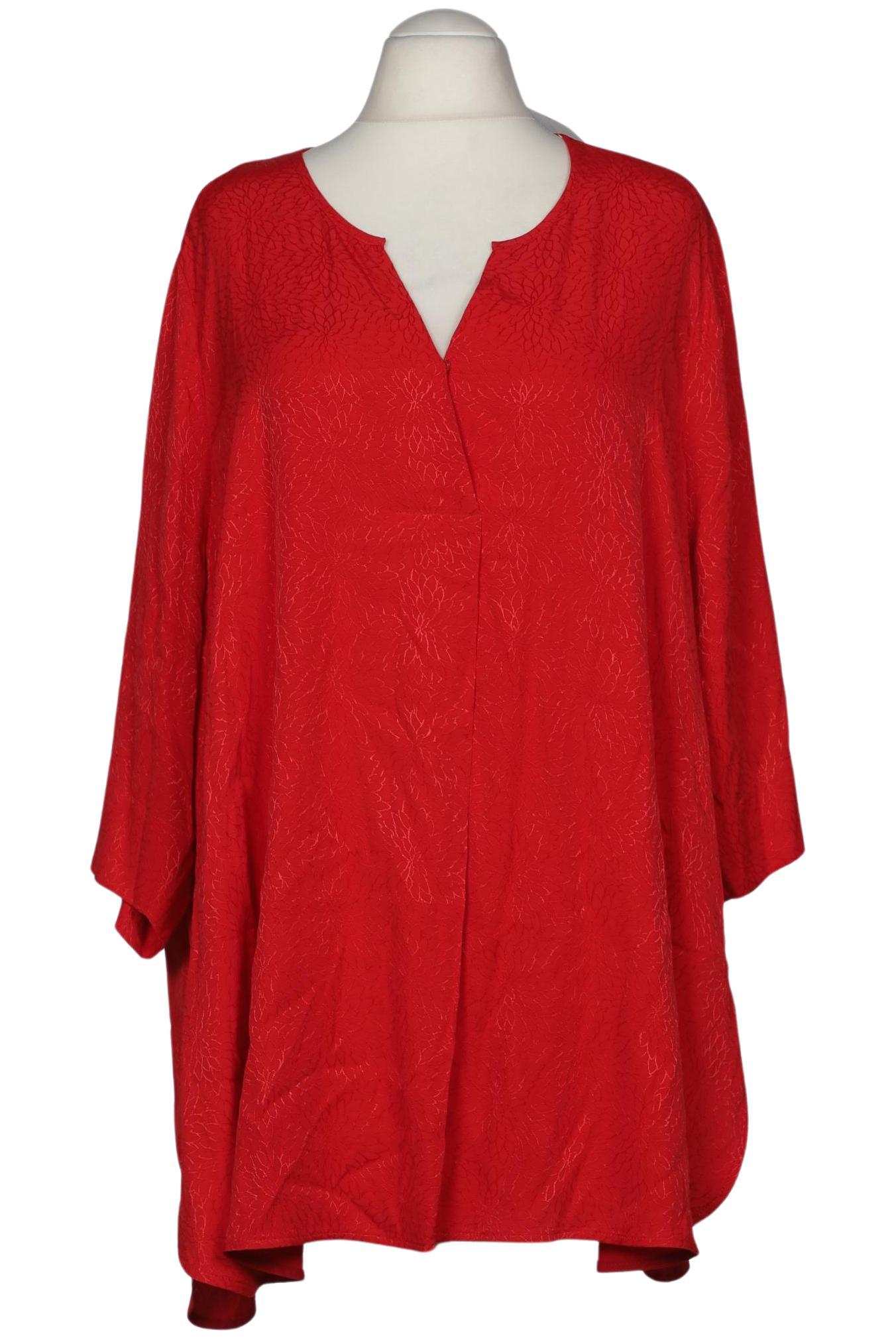 

Ulla Popken Damen Bluse, rot, Gr. 52