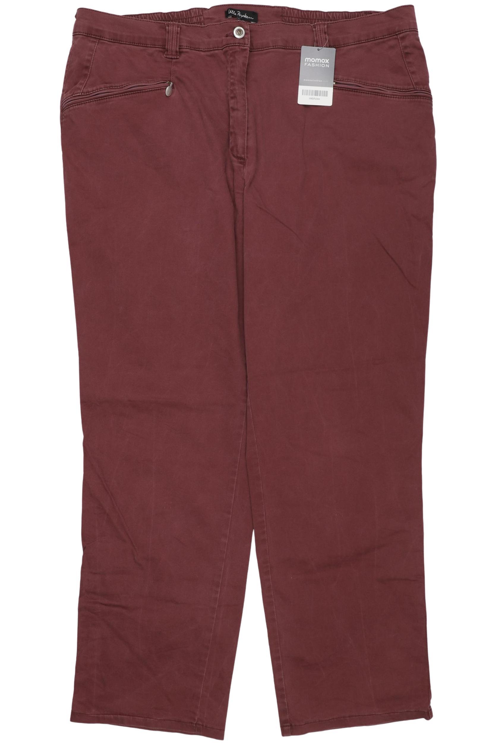 

Ulla Popken Damen Jeans, bordeaux, Gr. 25
