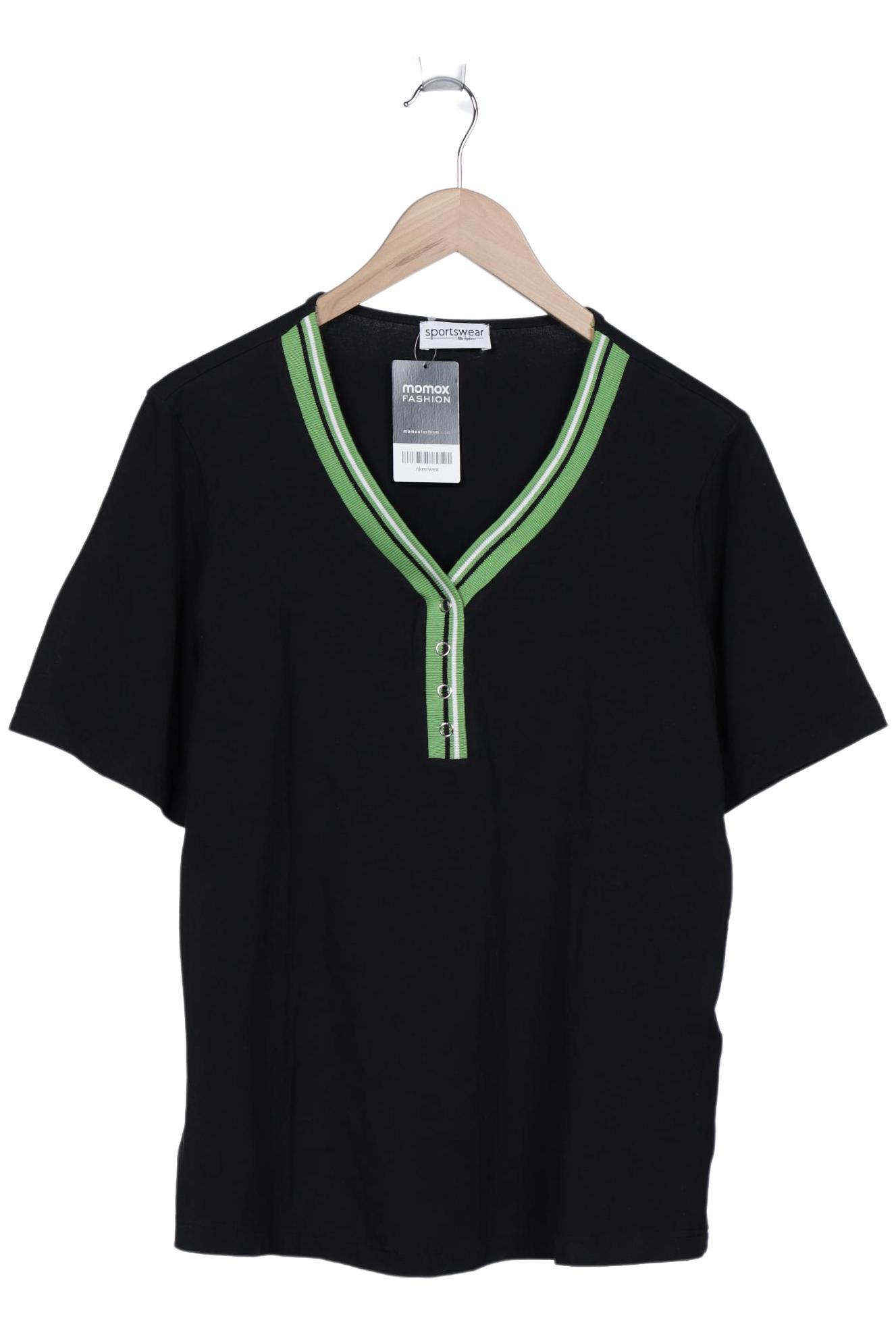 

Ulla Popken Damen T-Shirt, schwarz, Gr. 42