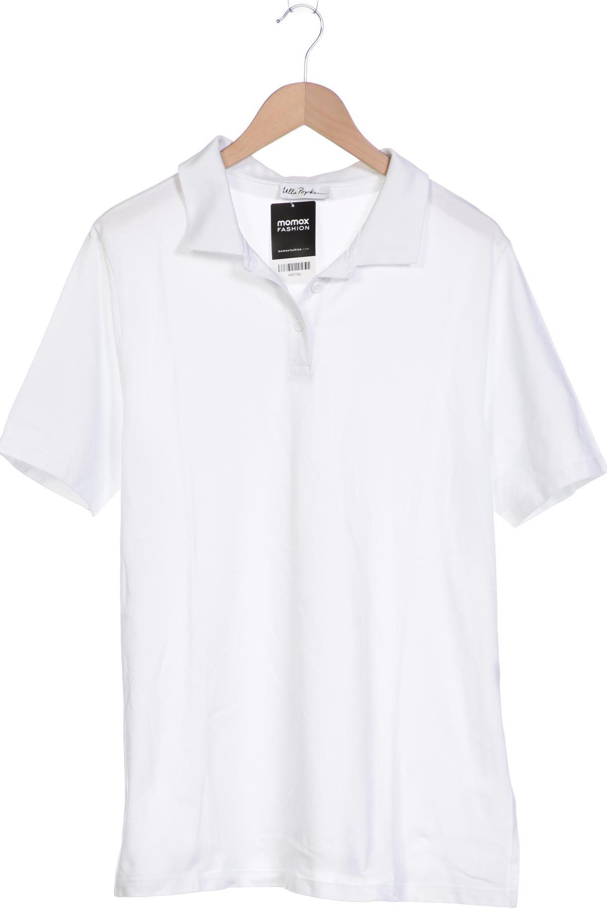 

Ulla Popken Damen Poloshirt, weiß