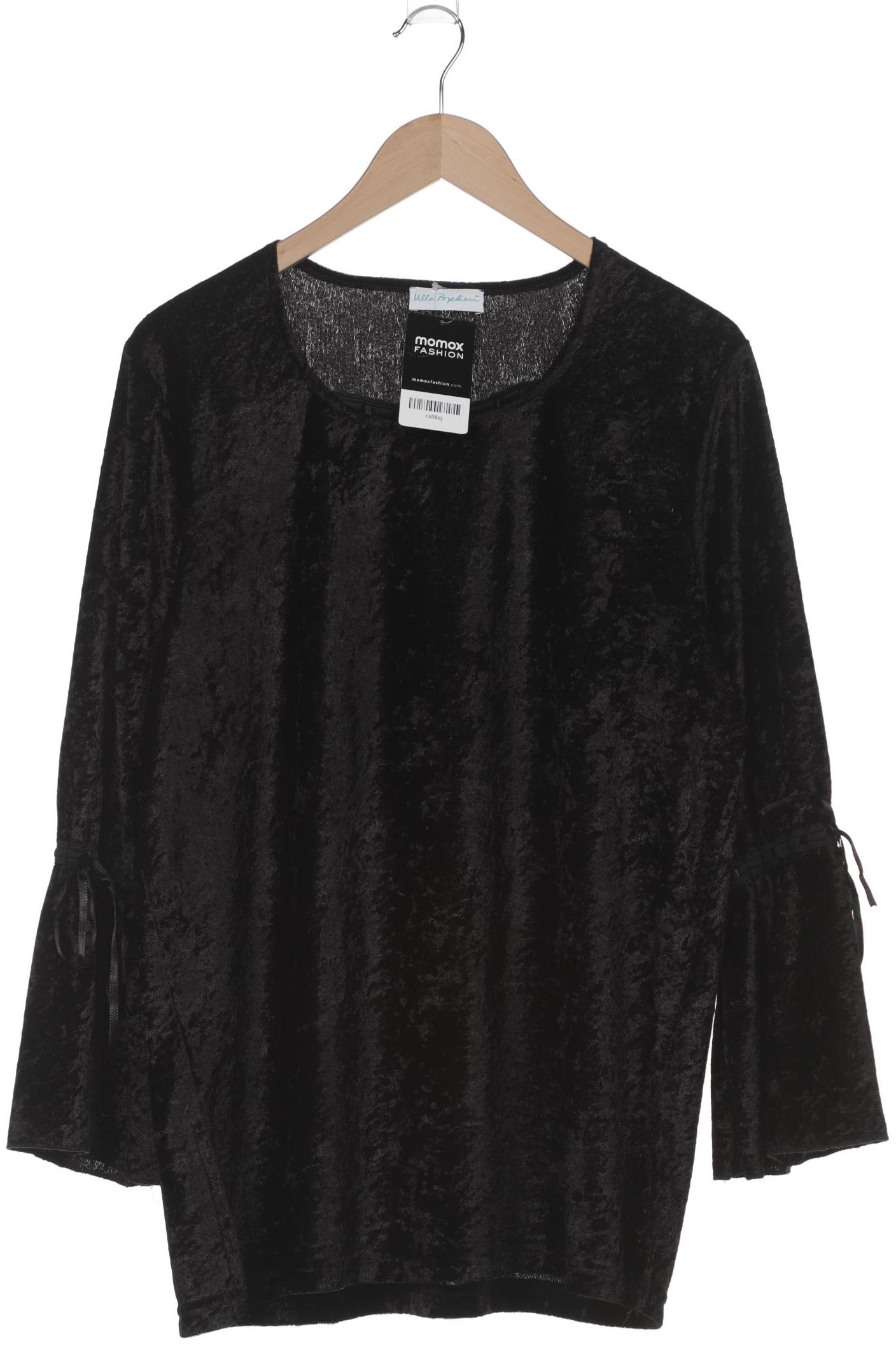 

Ulla Popken Damen Langarmshirt, schwarz, Gr. 46