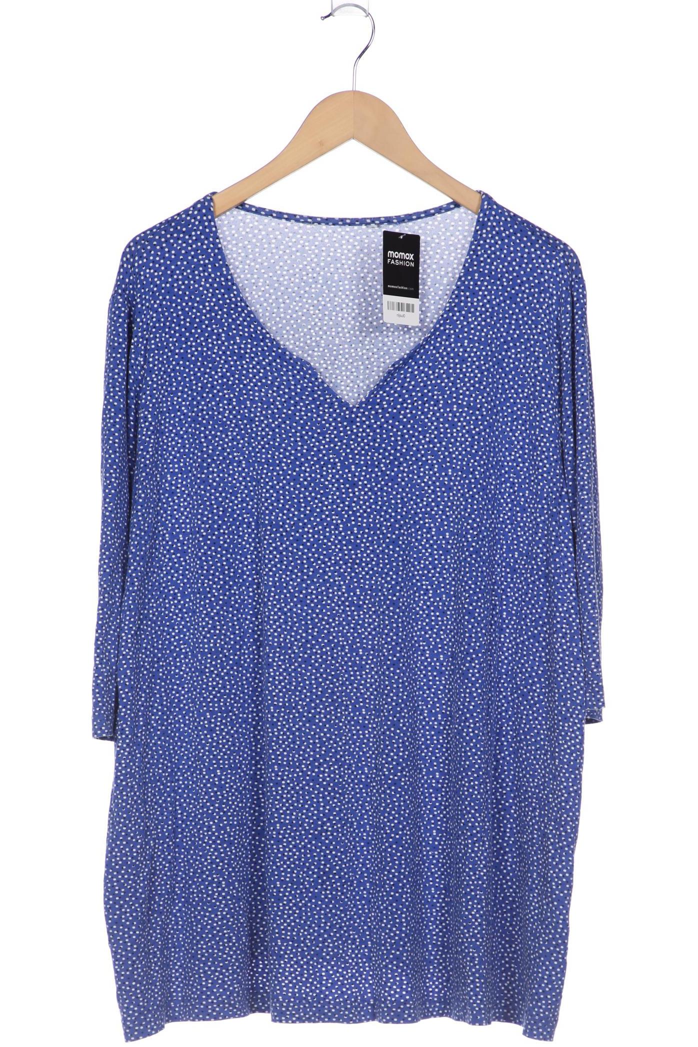 

Ulla Popken Damen Langarmshirt, blau