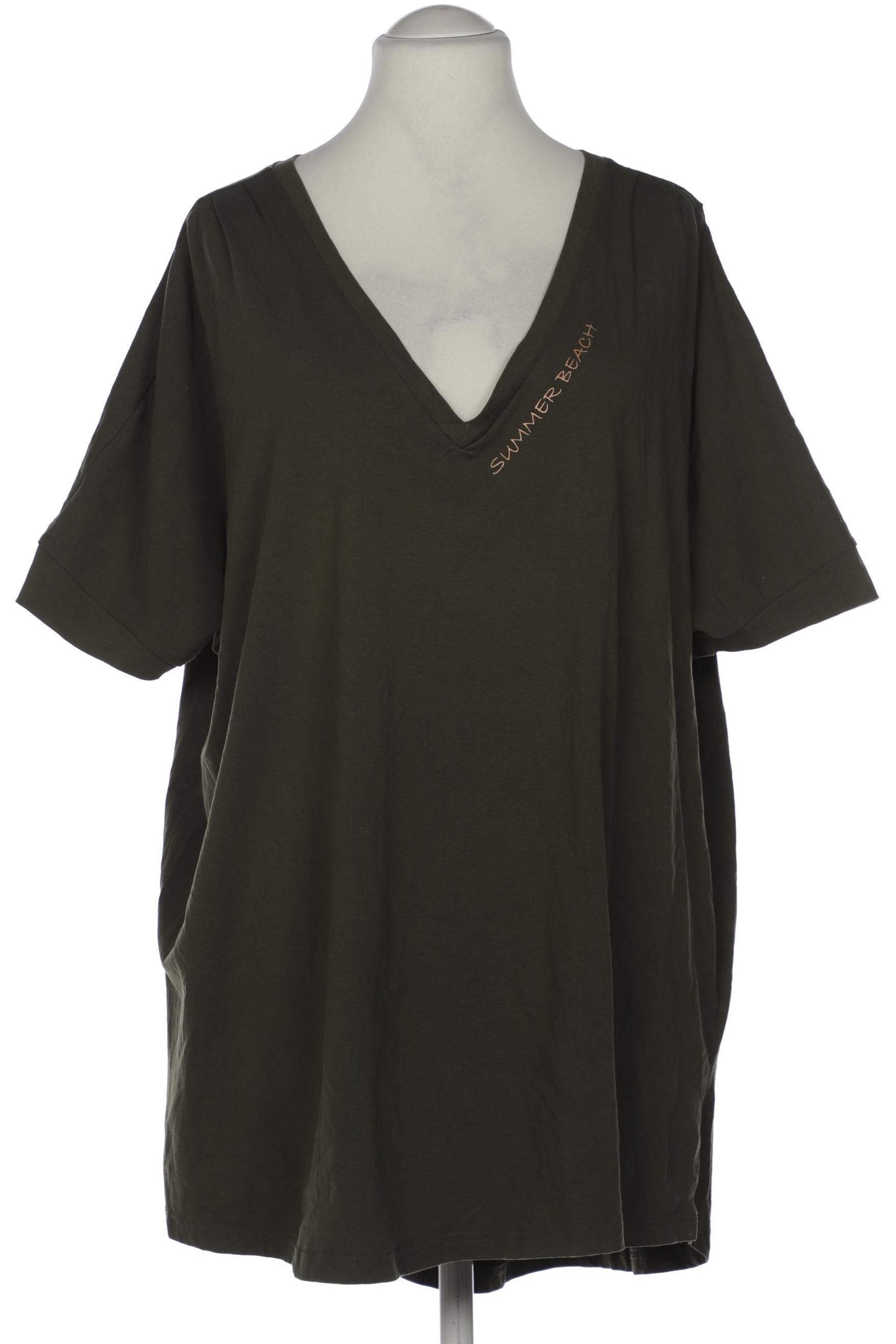 

Ulla Popken Damen T-Shirt, grün, Gr. 54
