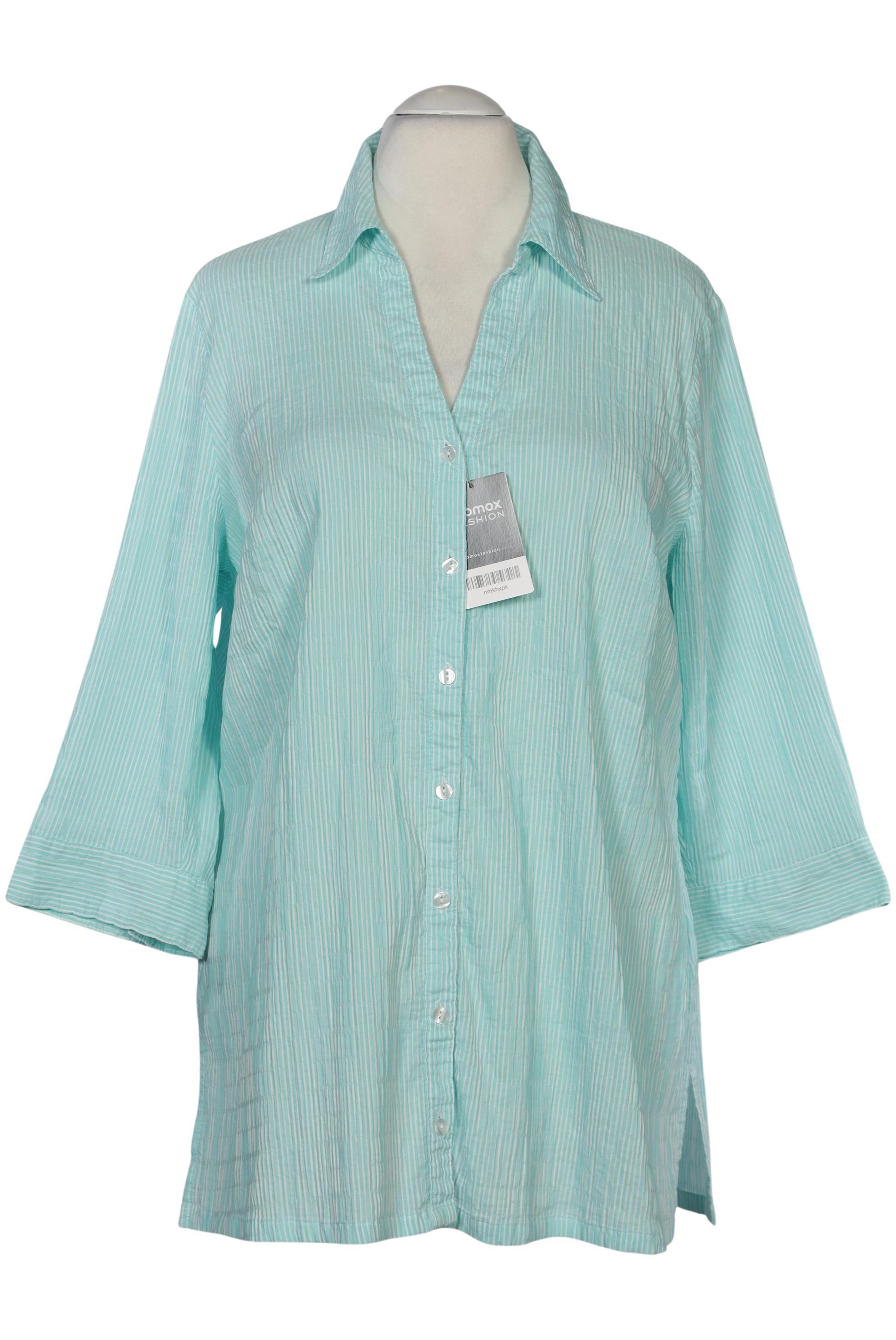 

Ulla Popken Damen Bluse, türkis, Gr. 46