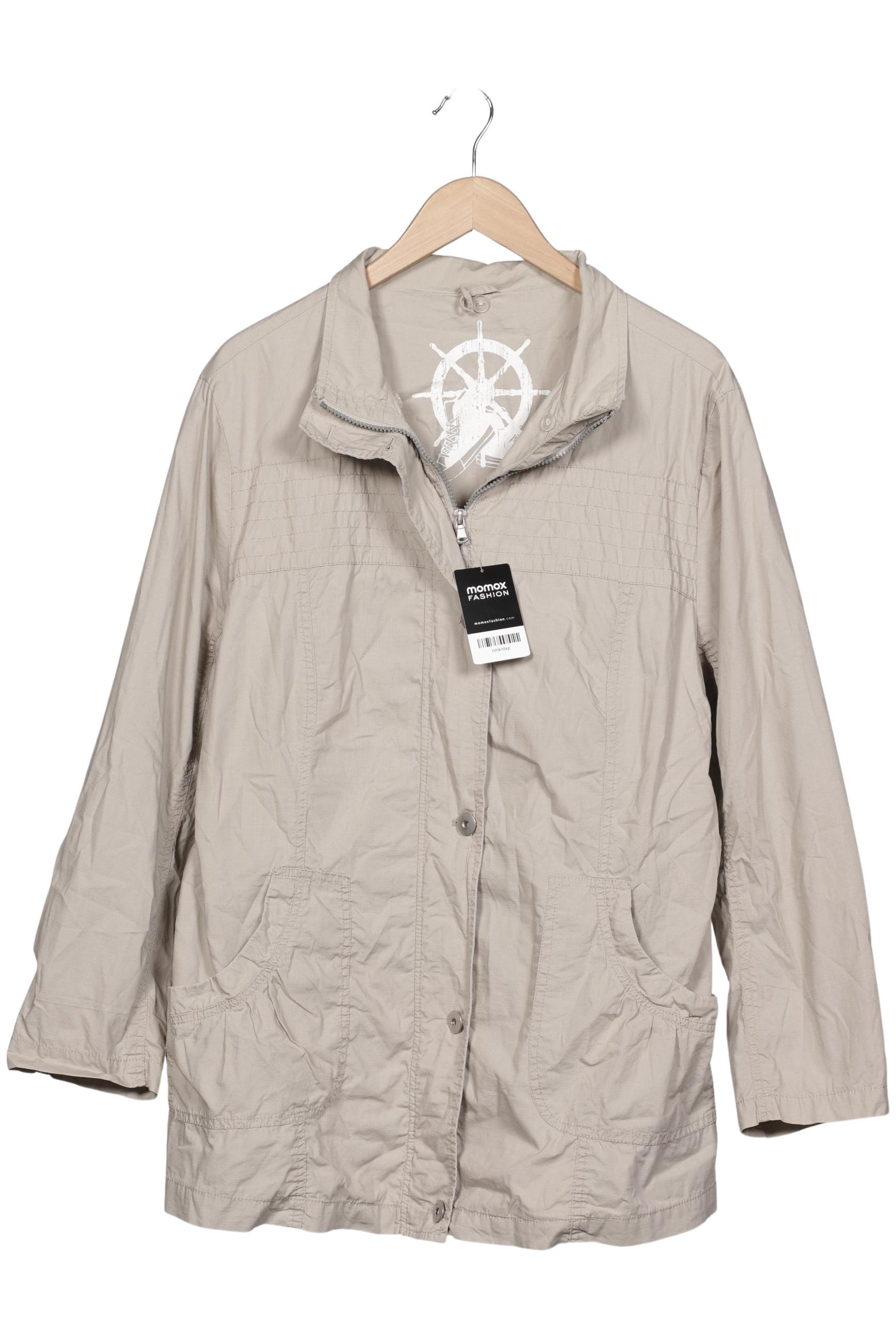 

Ulla Popken Damen Jacke, beige, Gr. 46