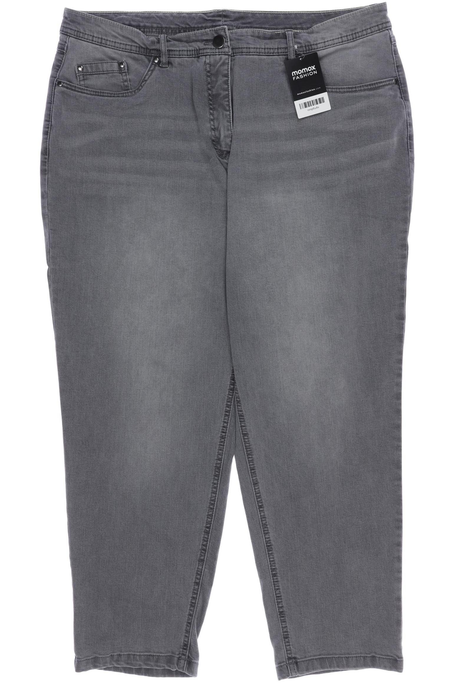 

Ulla Popken Damen Jeans, grau, Gr. 24