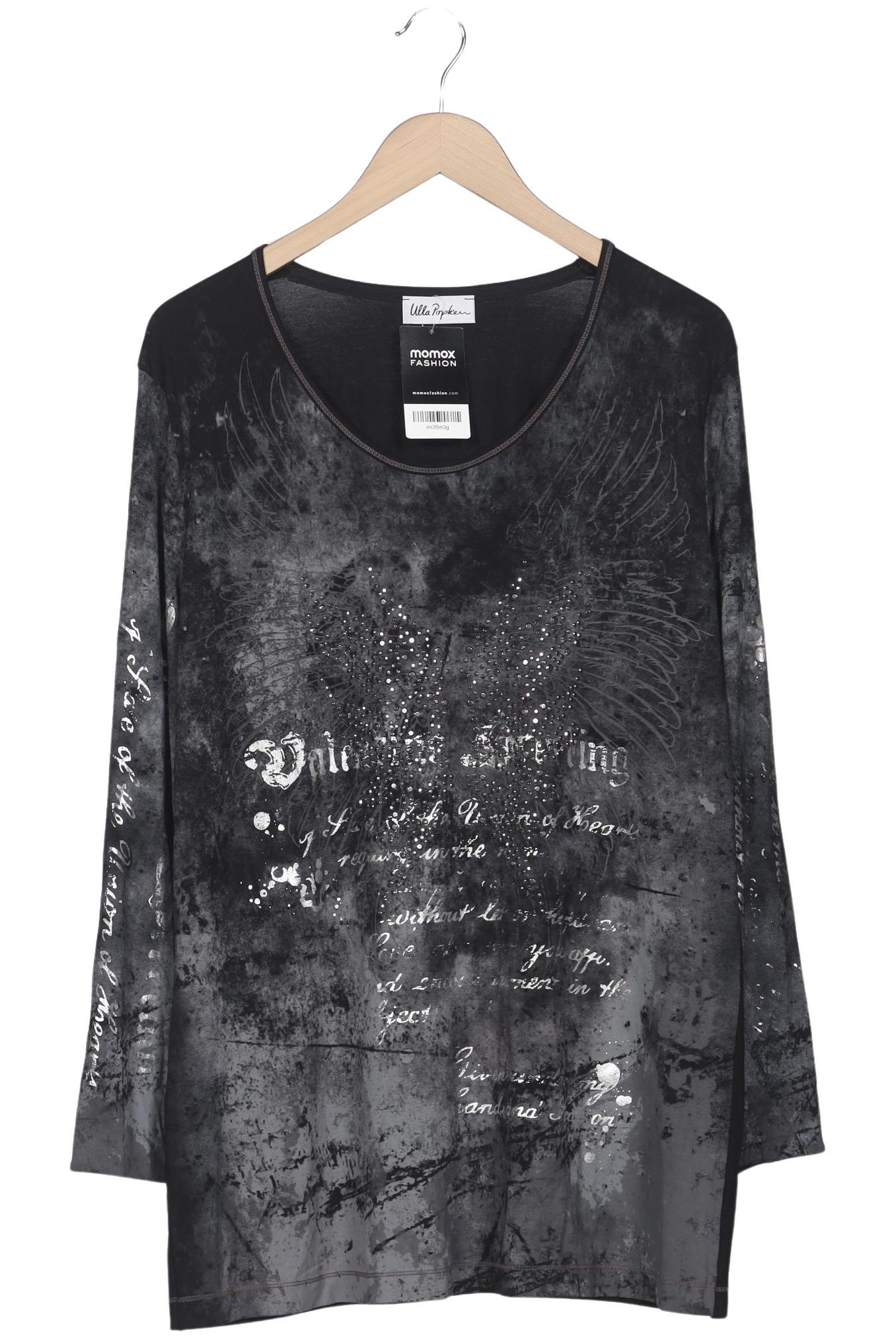 

Ulla Popken Damen Langarmshirt, schwarz, Gr. 46