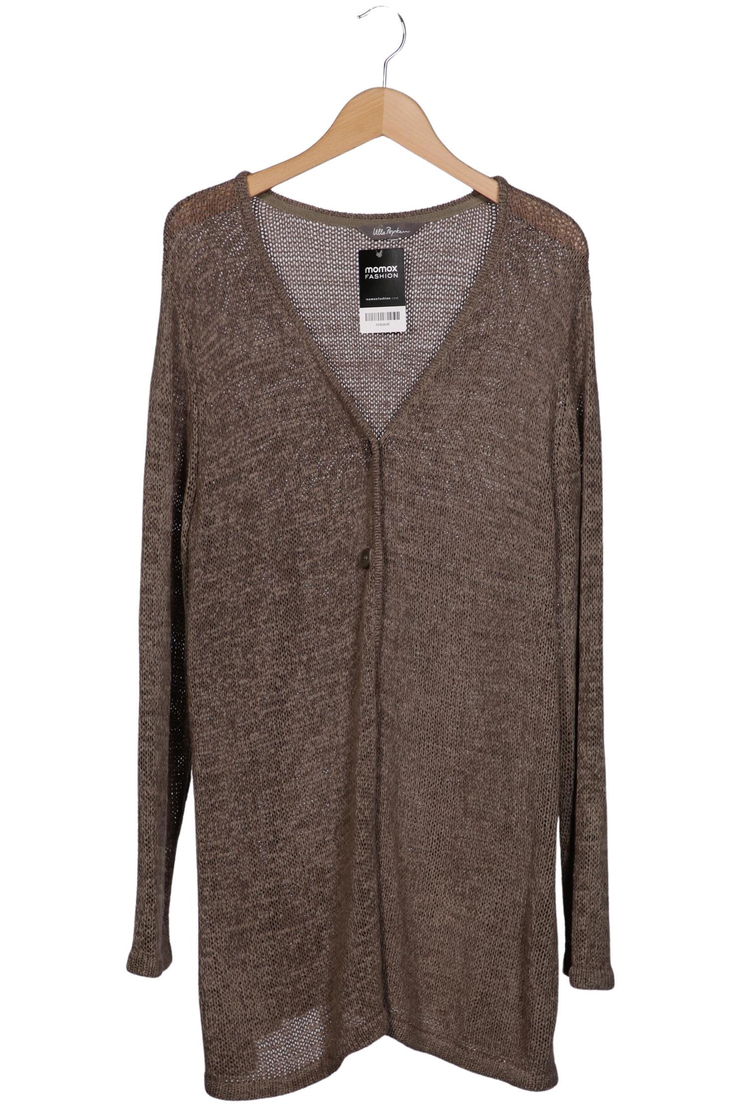 

Ulla Popken Damen Strickjacke, braun, Gr. 48