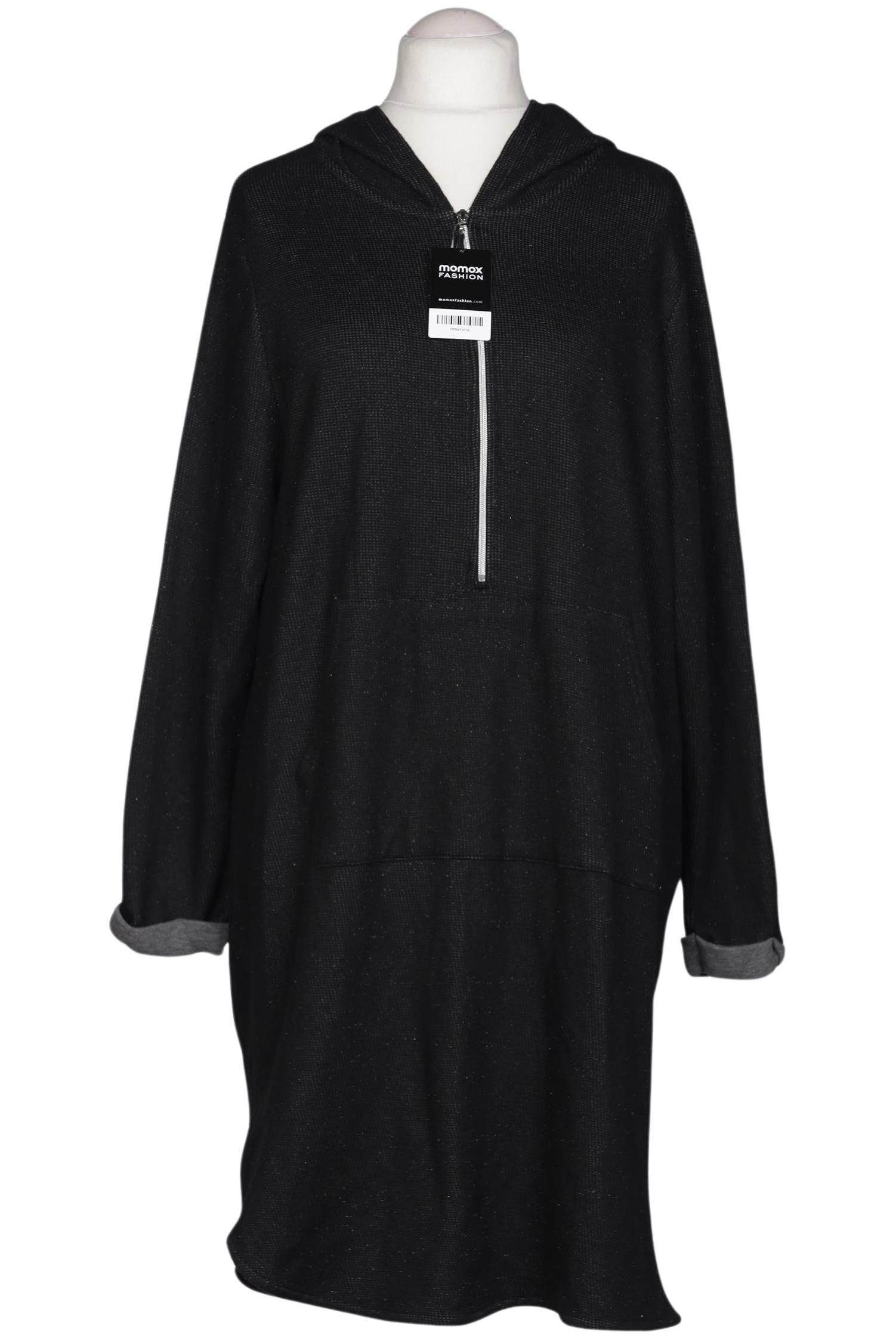 

Ulla Popken Damen Kapuzenpullover, schwarz, Gr. 54