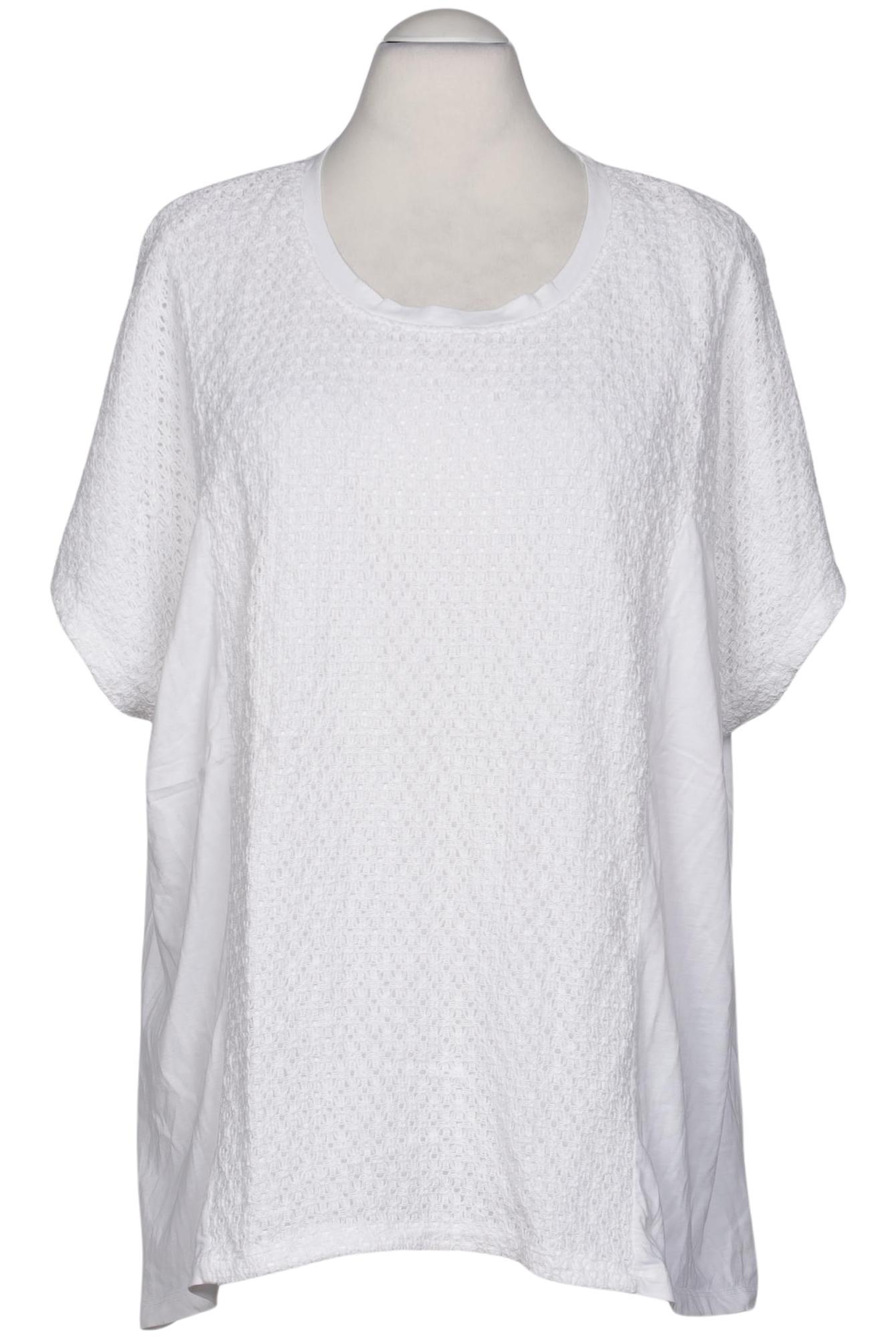 

Ulla Popken Damen T-Shirt, weiß, Gr. 54