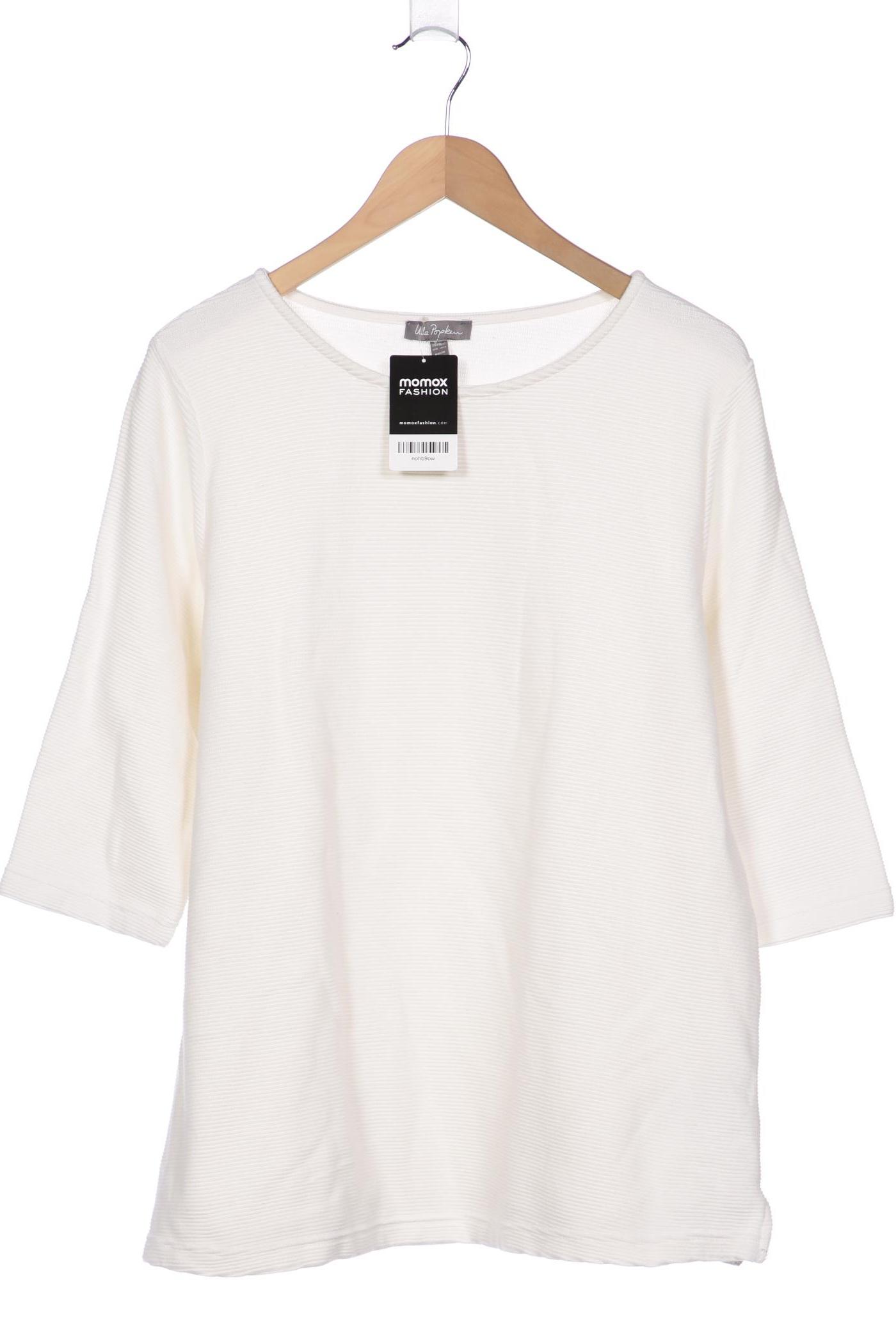 

Ulla Popken Damen Langarmshirt, cremeweiß