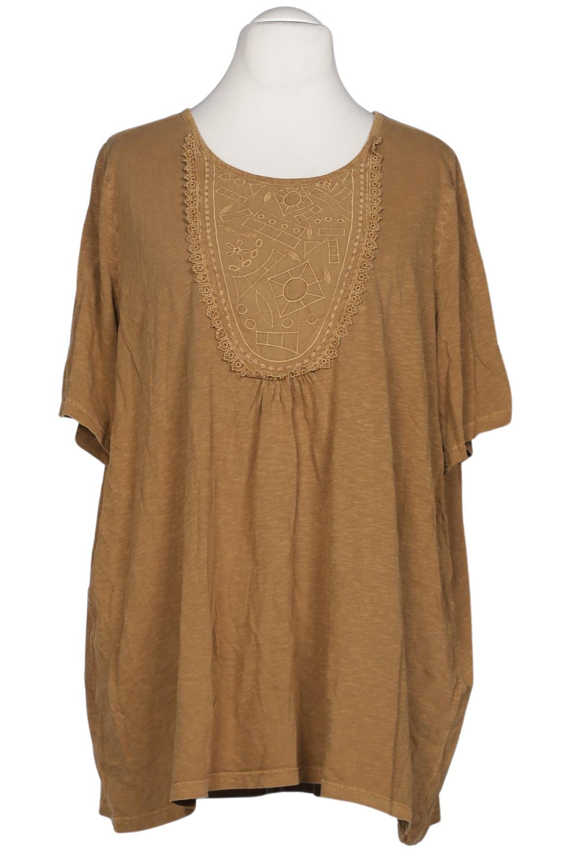 

Ulla Popken Damen T-Shirt, braun, Gr. 54