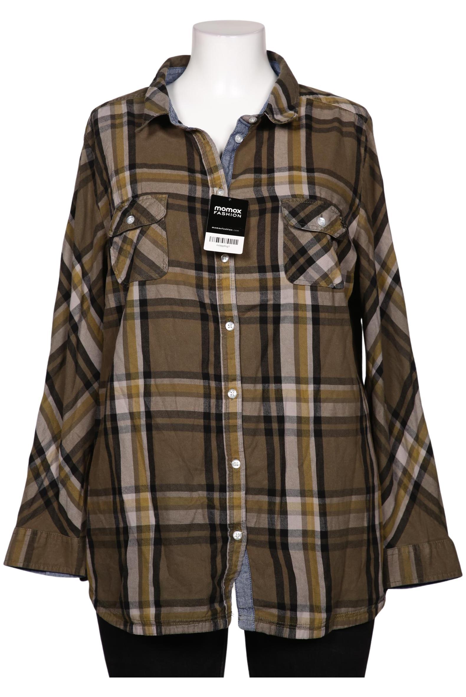 

Ulla Popken Damen Bluse, grün, Gr. 46