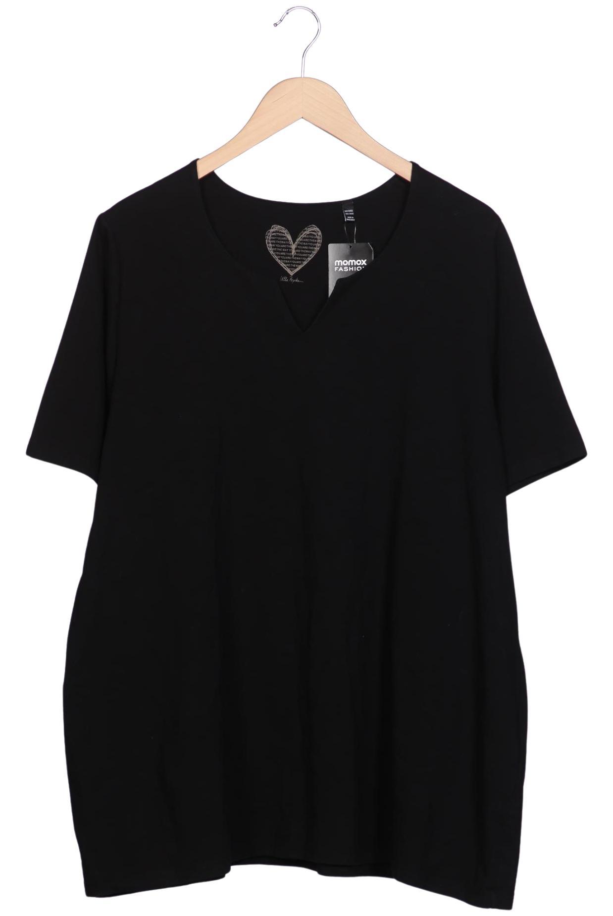 

Ulla Popken Damen T-Shirt, schwarz, Gr. 50