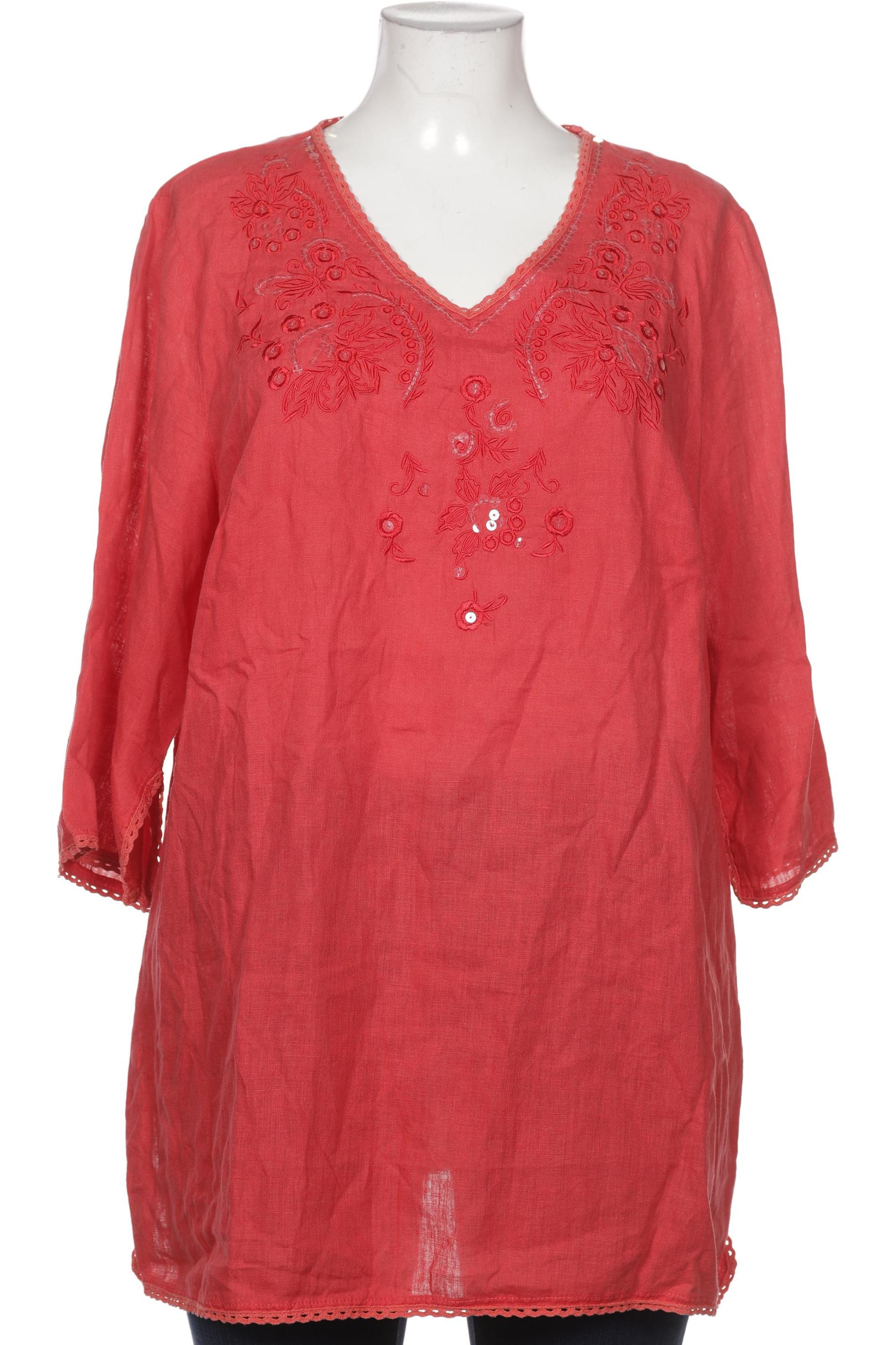 

Ulla Popken Damen Bluse, rot, Gr. 46