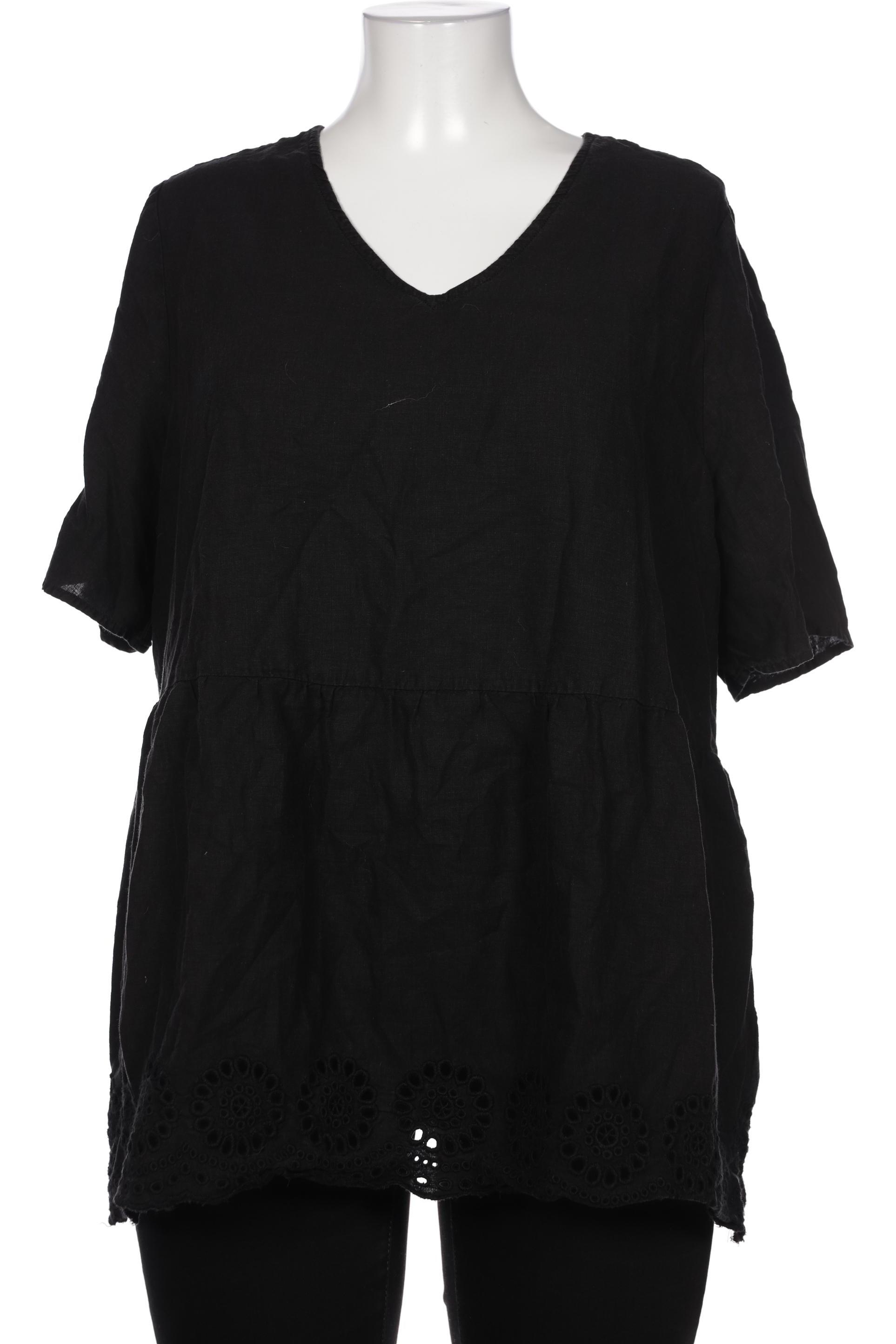 

Ulla Popken Damen Bluse, schwarz, Gr. 46