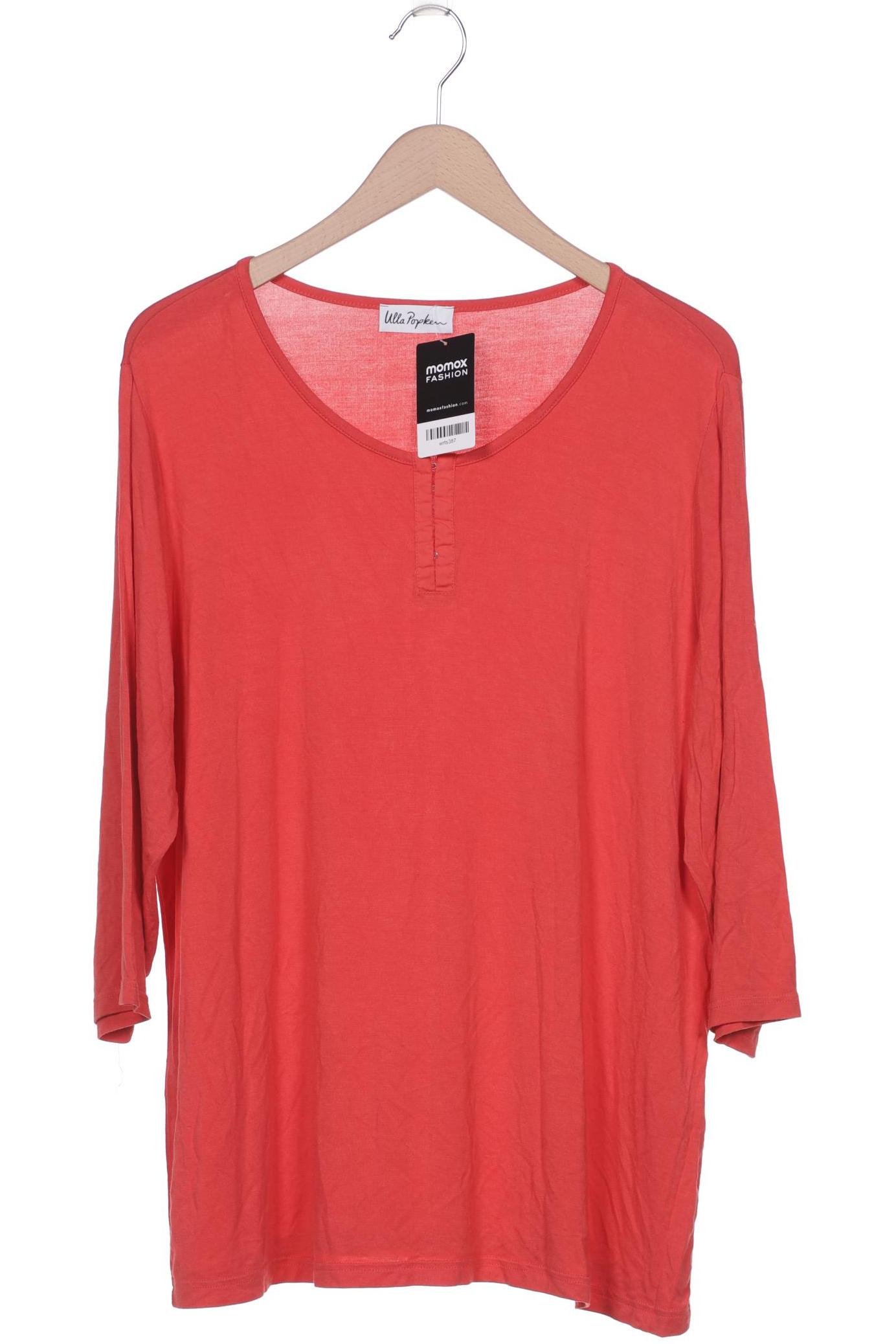 

Ulla Popken Damen Langarmshirt, rot, Gr. 46