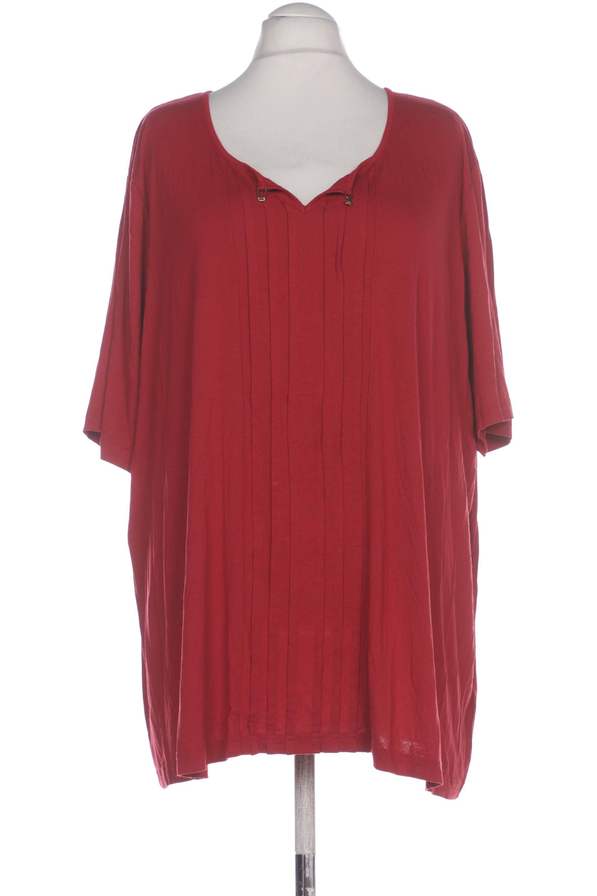 

Ulla Popken Damen T-Shirt, rot, Gr. 54