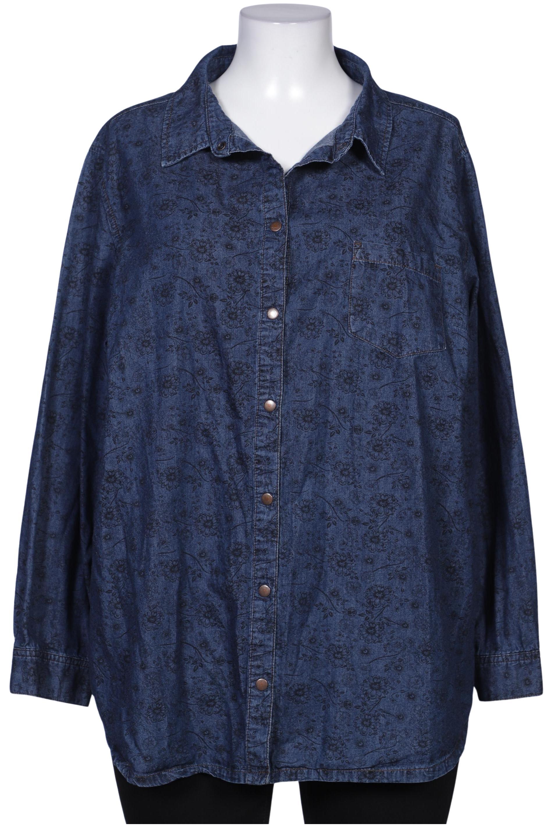 

Ulla Popken Damen Bluse, marineblau, Gr. 48