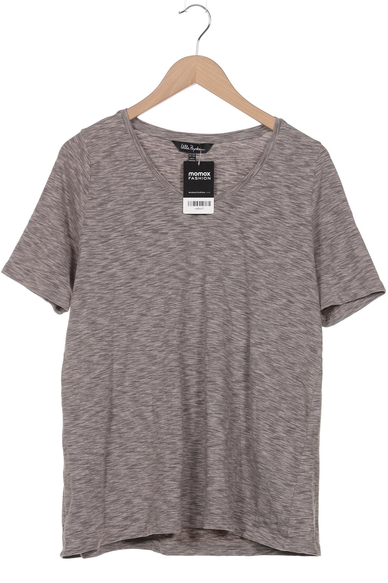 

Ulla Popken Damen T-Shirt, grau, Gr. 42