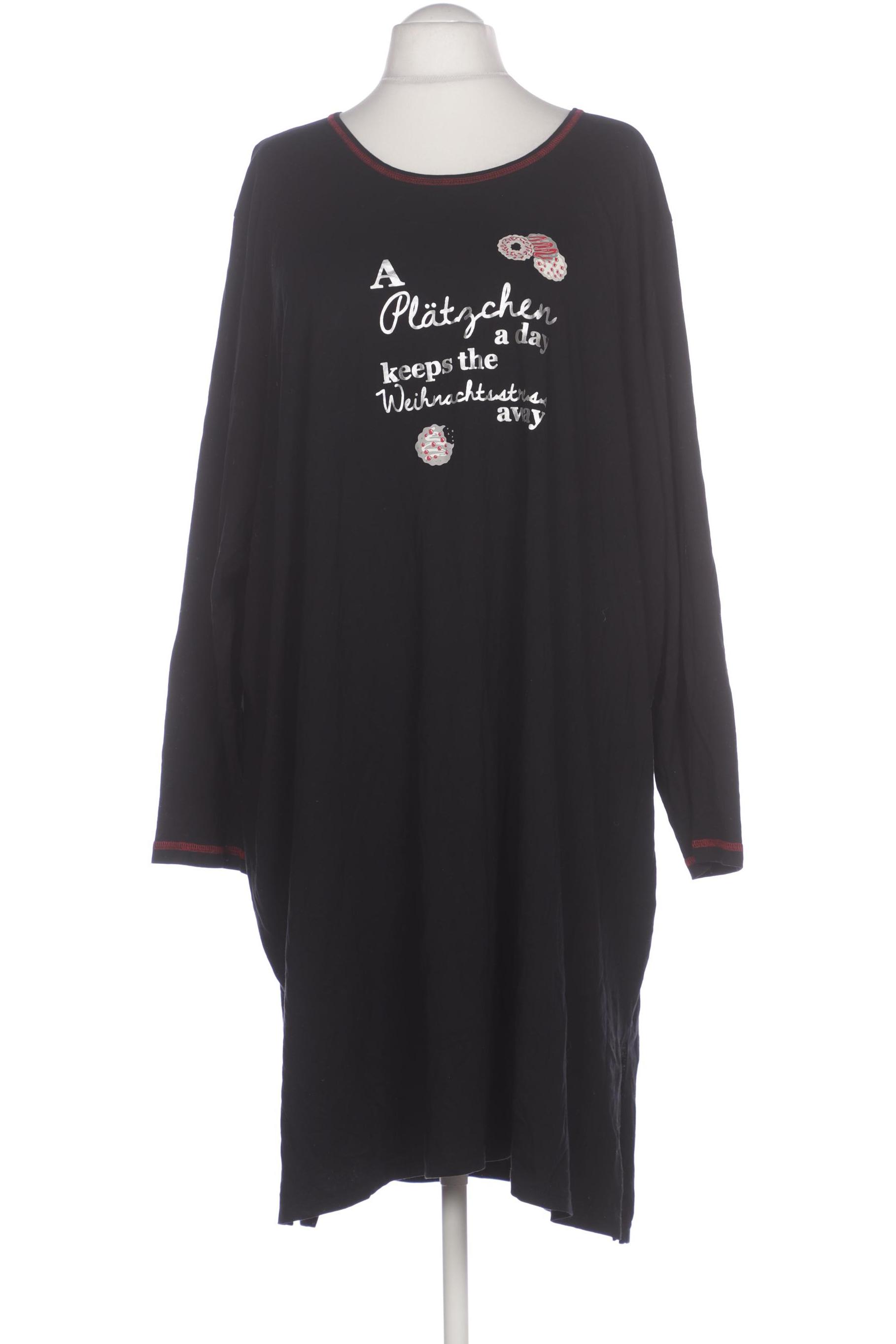 

Ulla Popken Damen Langarmshirt, schwarz, Gr. 58