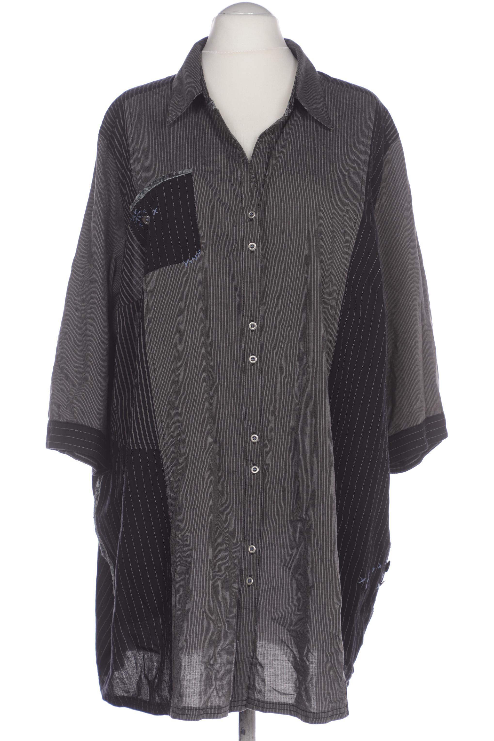 

Ulla Popken Damen Bluse, grau, Gr. 58