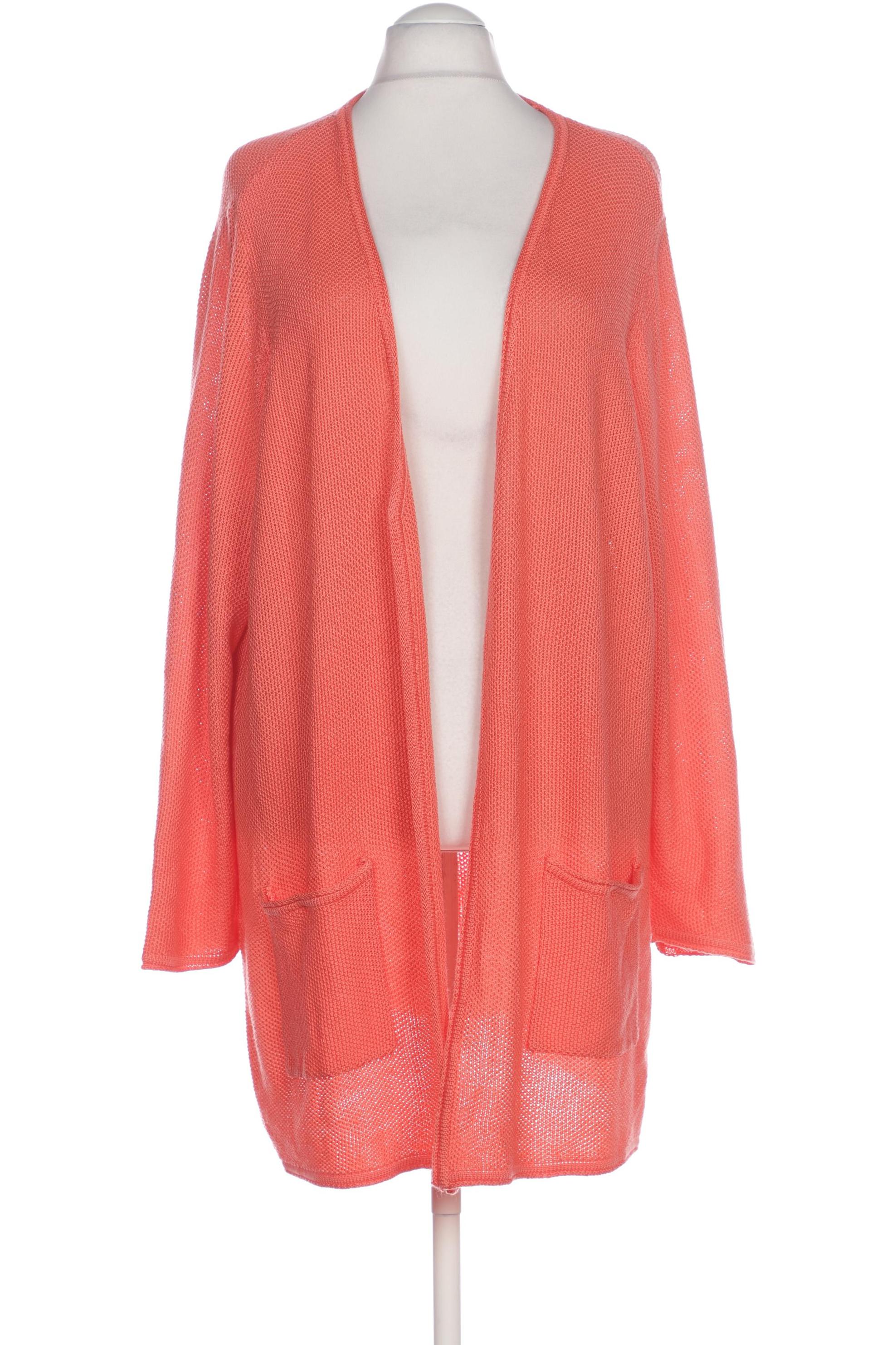 

Ulla Popken Damen Strickjacke, orange, Gr. 54