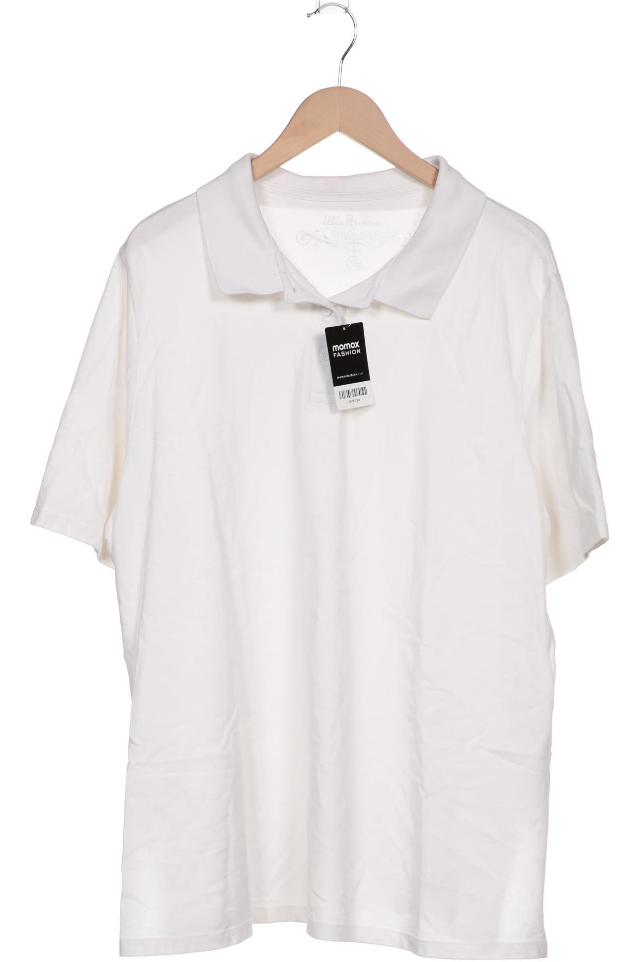 

Ulla Popken Damen Poloshirt, weiß, Gr. 50