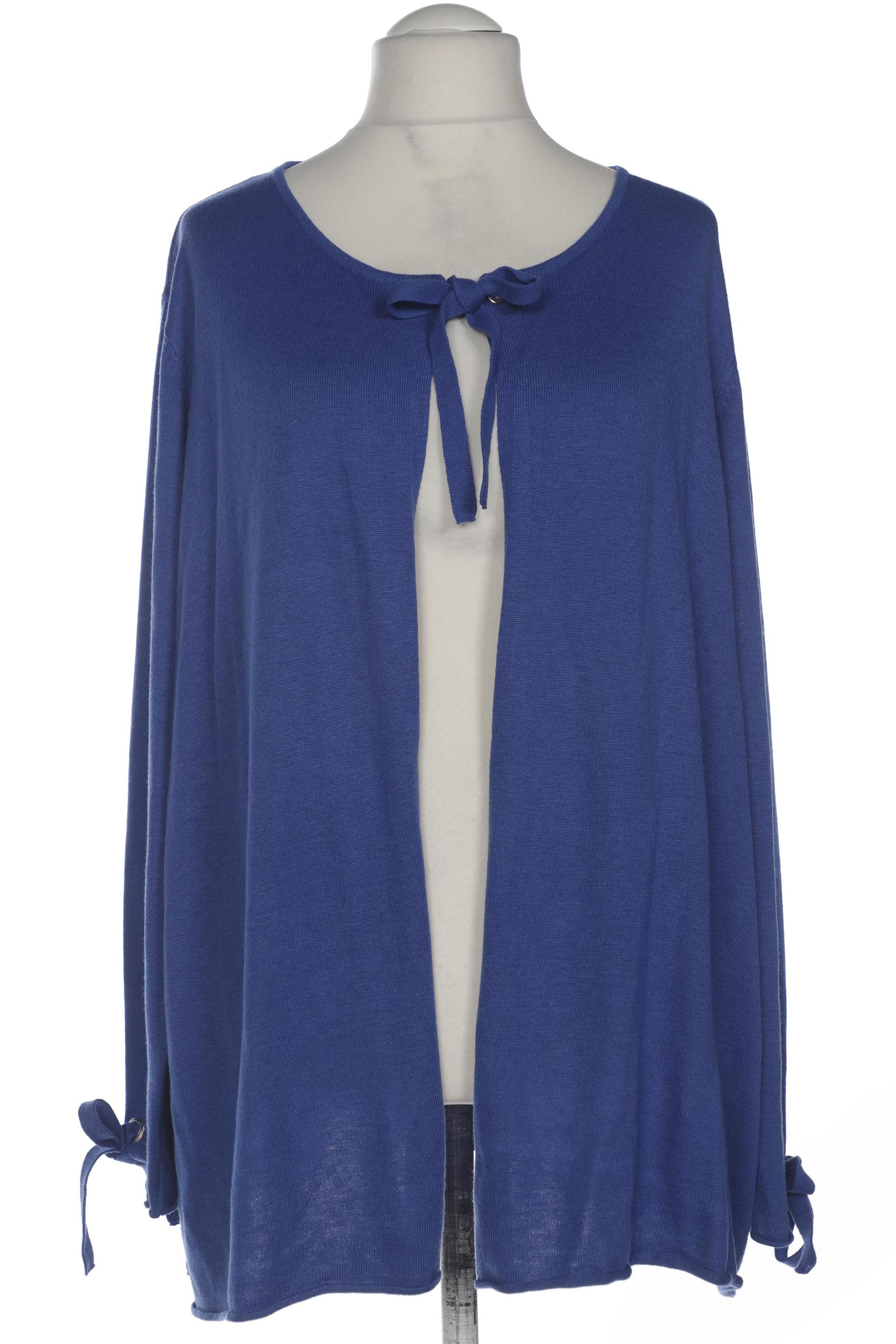 

Ulla Popken Damen Strickjacke, blau, Gr. 54