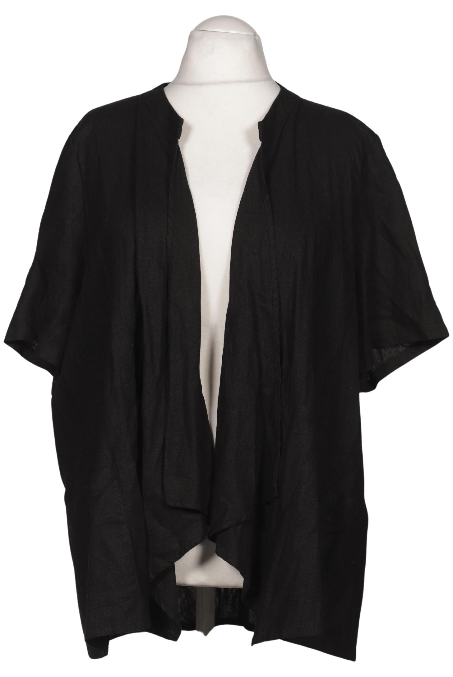 

Ulla Popken Damen Strickjacke, schwarz, Gr. 46