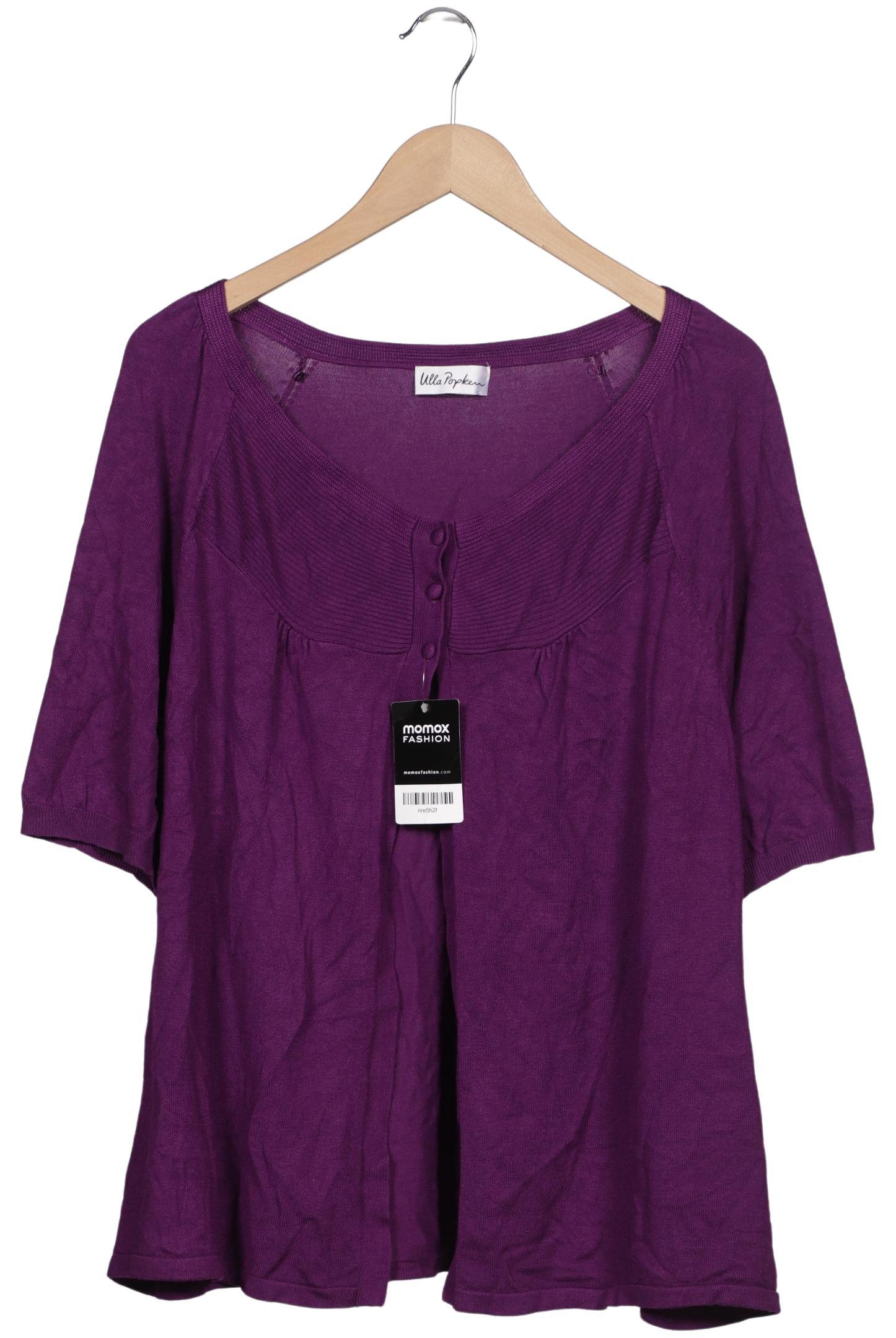 

Ulla Popken Damen Strickjacke, flieder, Gr. 50