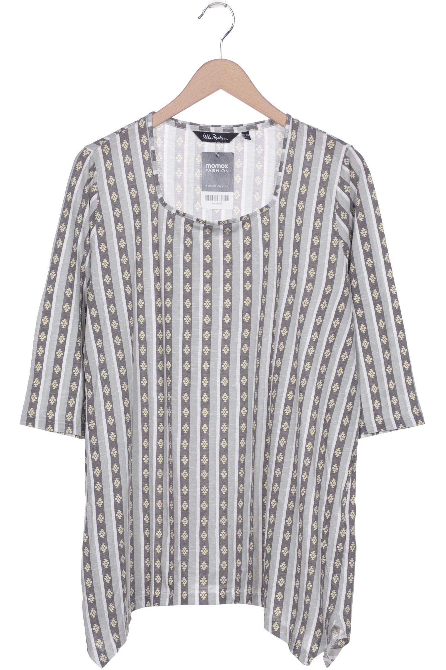 

Ulla Popken Damen Langarmshirt, grau