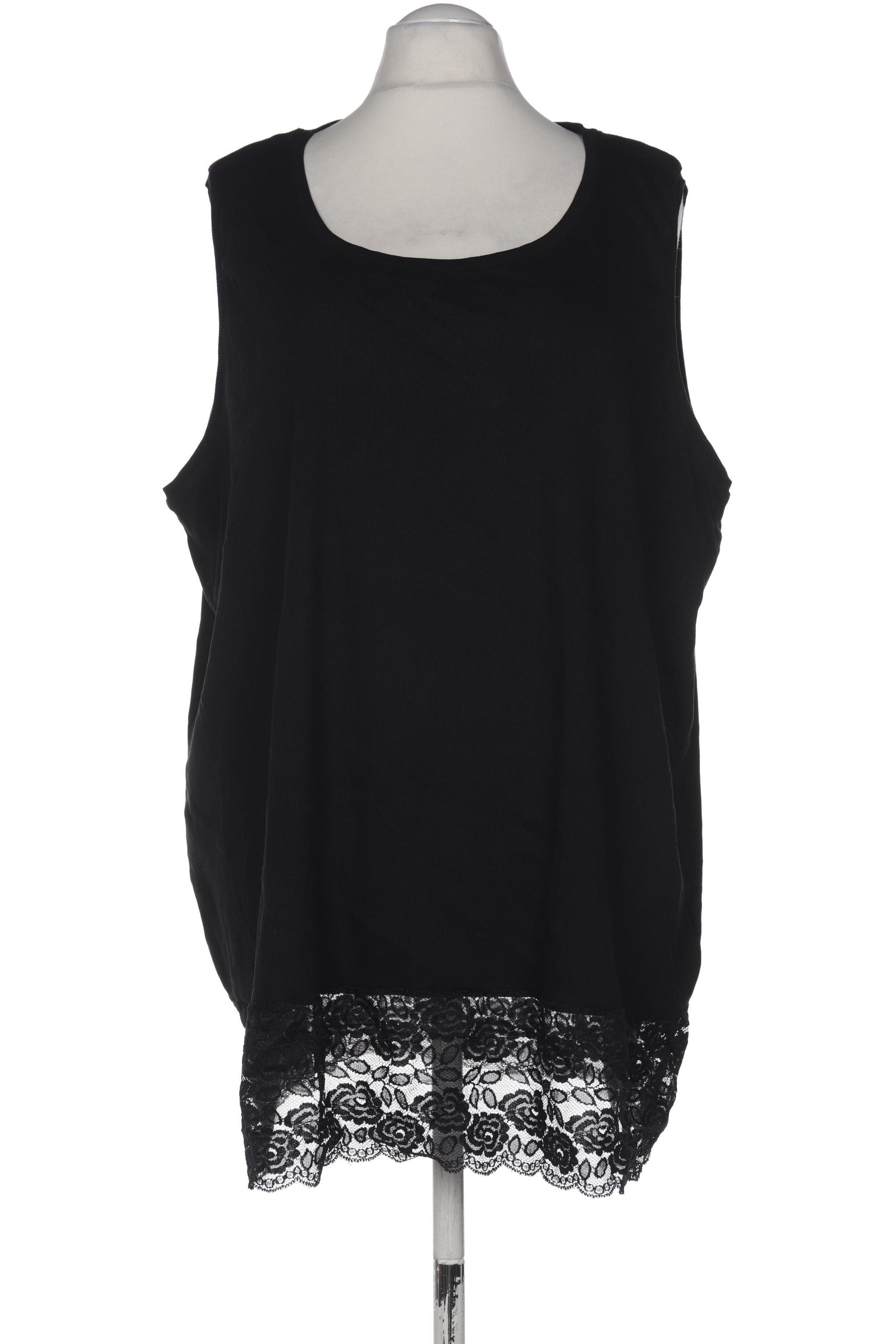 

Ulla Popken Damen Top, schwarz