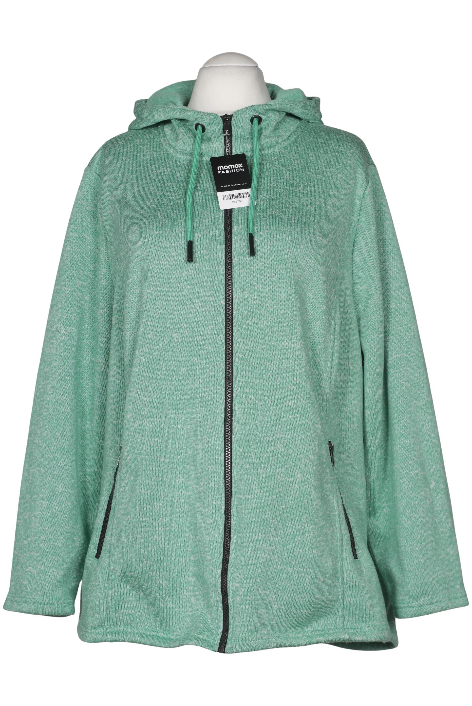 

Ulla Popken Damen Kapuzenpullover, grün, Gr. 54
