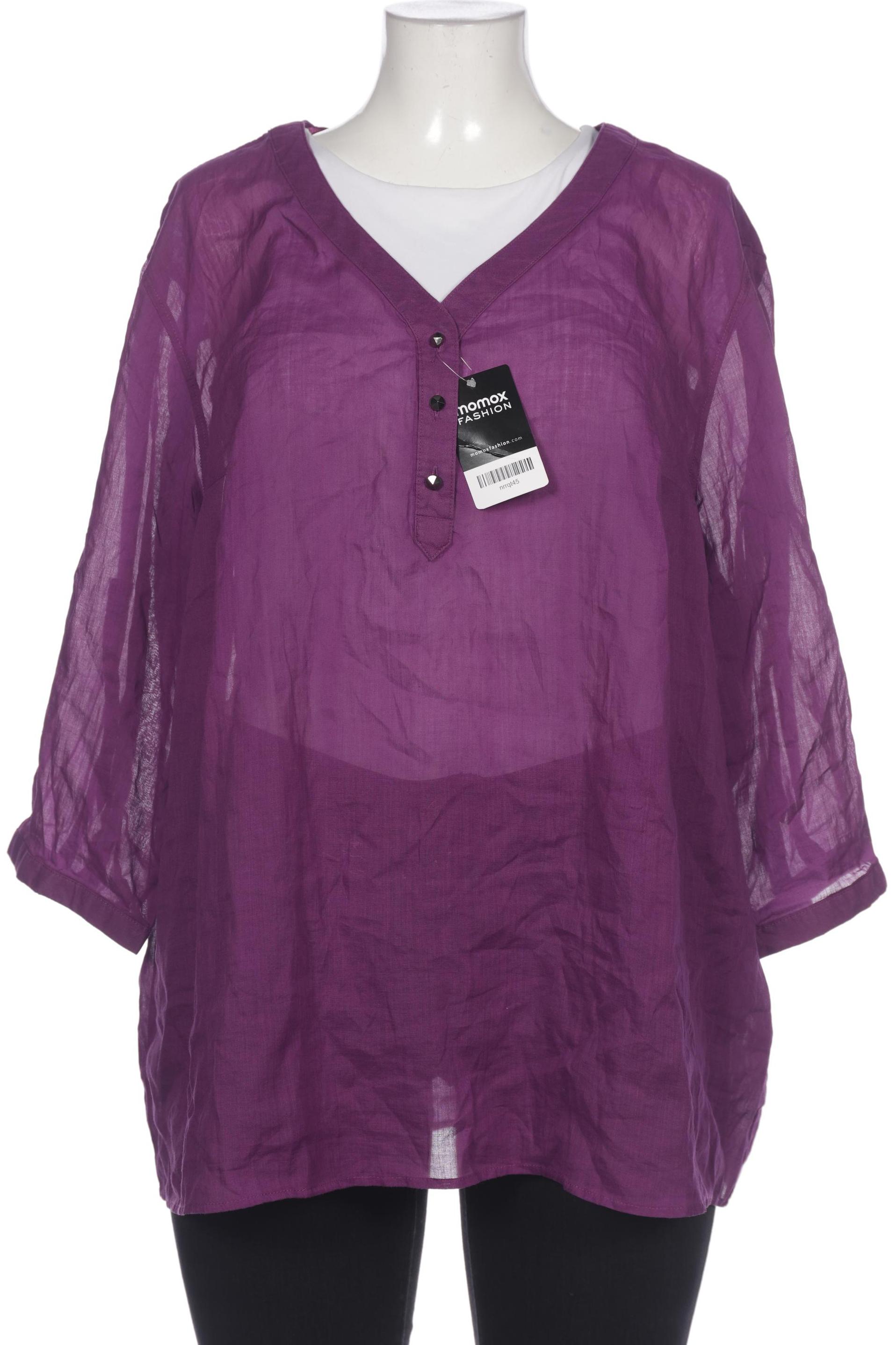 

Ulla Popken Damen Bluse, flieder, Gr. 50