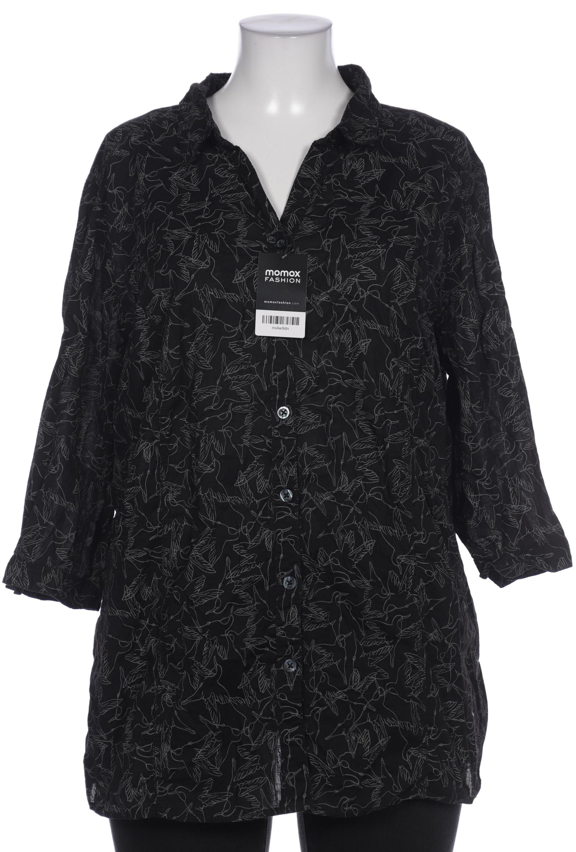 

Ulla Popken Damen Bluse, schwarz, Gr. 46