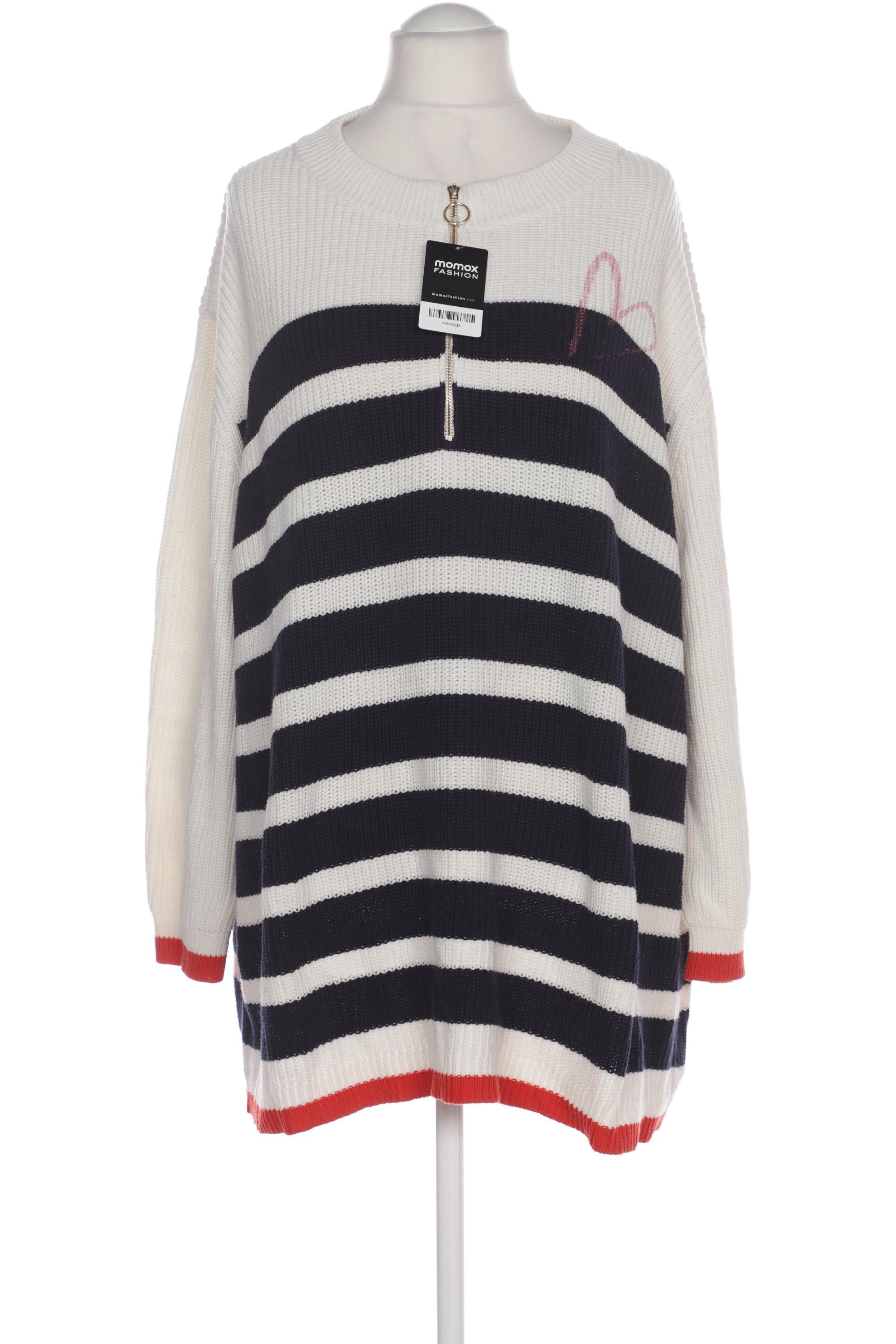 

Ulla Popken Damen Pullover, weiß, Gr. 58